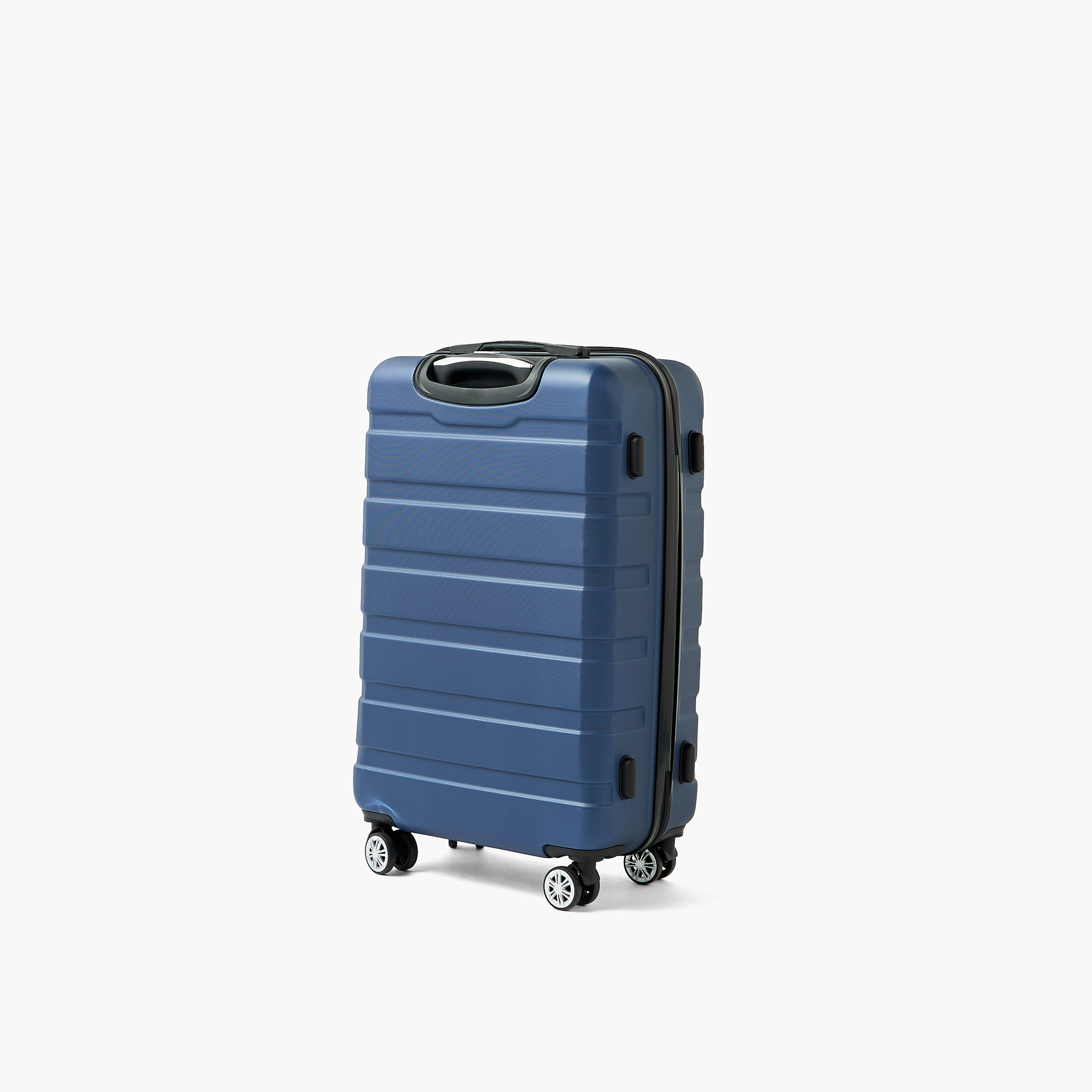 WAVE Textured Hardcase Luggage Trolley with Retractable Handle - 28 inches Check-In Bag-travel-luggagesandbags-luggage-image-3