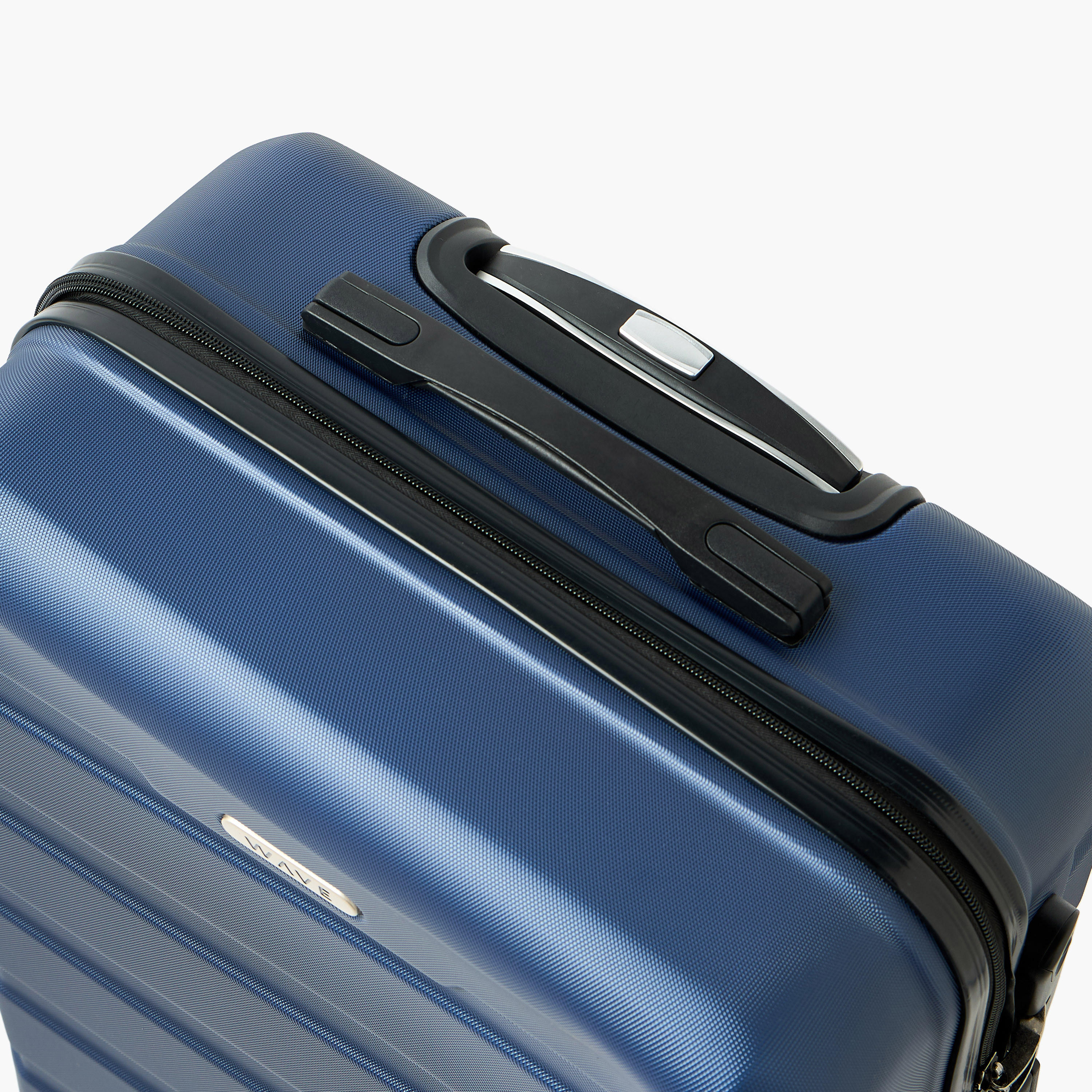WAVE Textured Hardcase Luggage Trolley with Retractable Handle - 28 inches Check-In Bag-travel-luggagesandbags-luggage-image-6