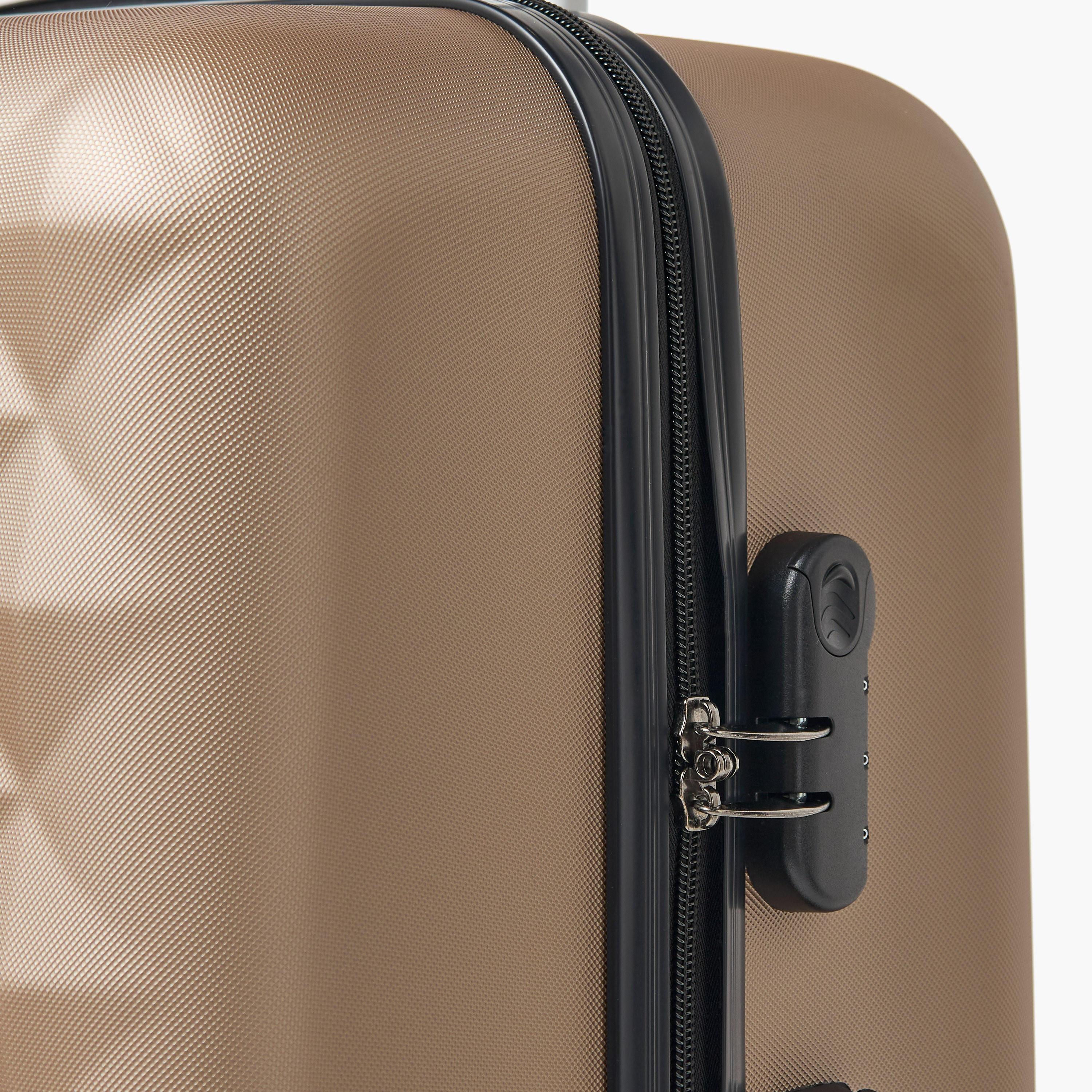 WAVE Textured Hardcase Luggage Trolley with Retractable Handle - 28 inches Check-In Bag-travel-luggagesandbags-luggage-image-4