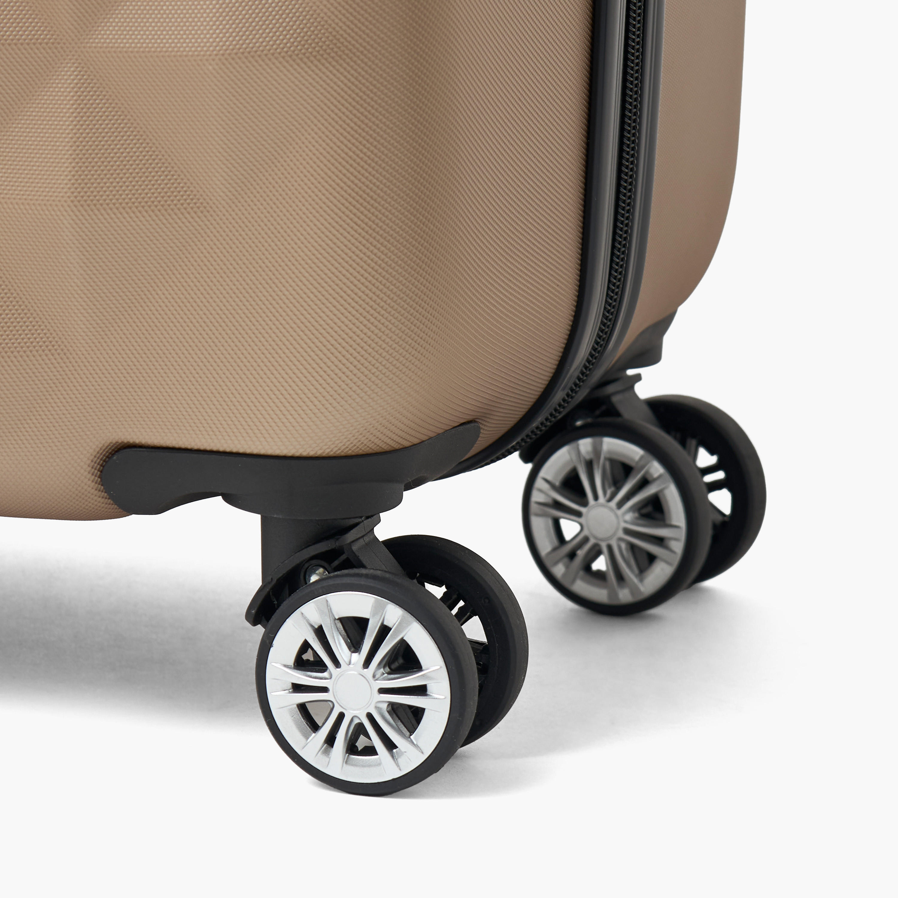 WAVE Textured Hardcase Luggage Trolley with Retractable Handle - 28 inches Check-In Bag-travel-luggagesandbags-luggage-image-7