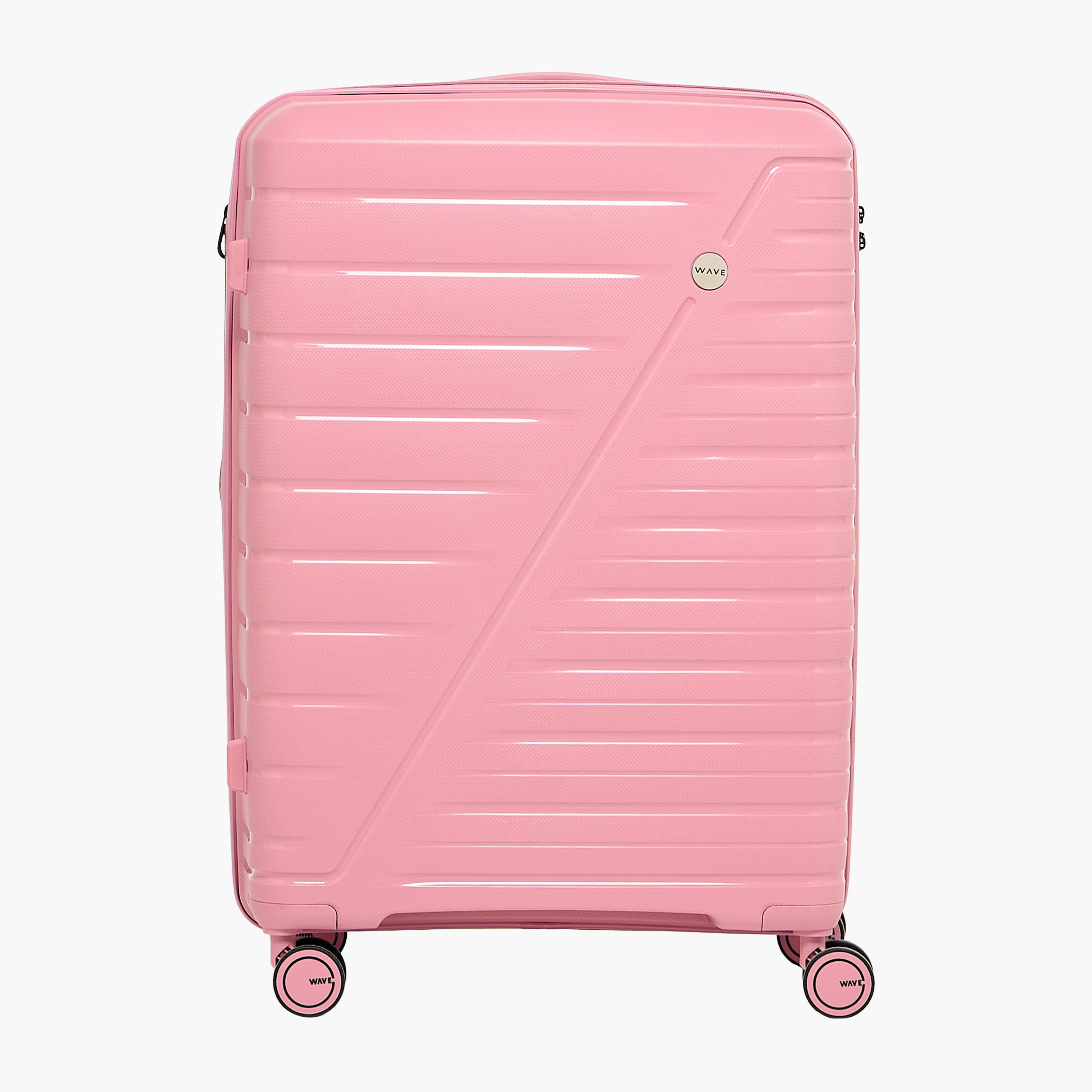 طقم شنط سفر بعجلات صلبة بارزة الملمس بمقابض قابلة للسحب من ويفي - 3 قطع-travel-luggagesandbags-luggage-image-3
