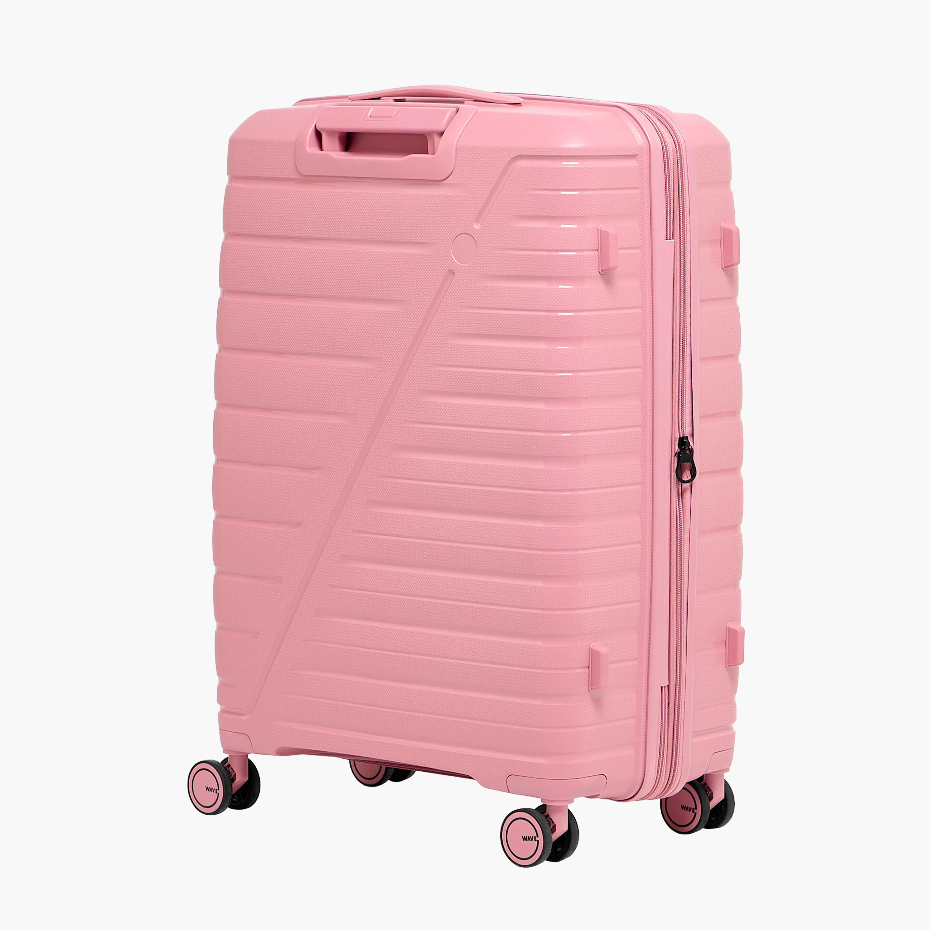 طقم شنط سفر بعجلات صلبة بارزة الملمس بمقابض قابلة للسحب من ويفي - 3 قطع-travel-luggagesandbags-luggage-image-4