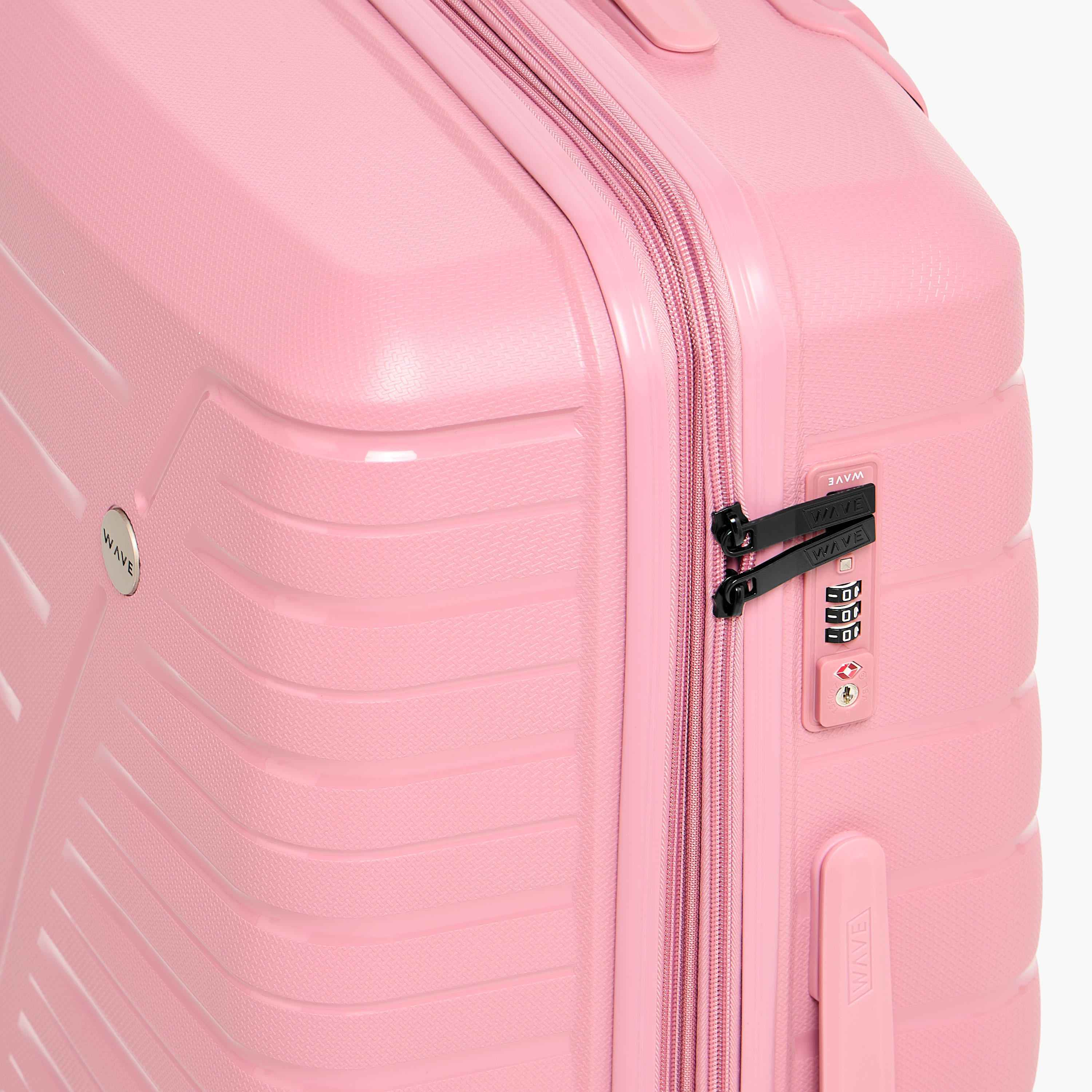 طقم شنط سفر بعجلات صلبة بارزة الملمس بمقابض قابلة للسحب من ويفي - 3 قطع-travel-luggagesandbags-luggage-image-5