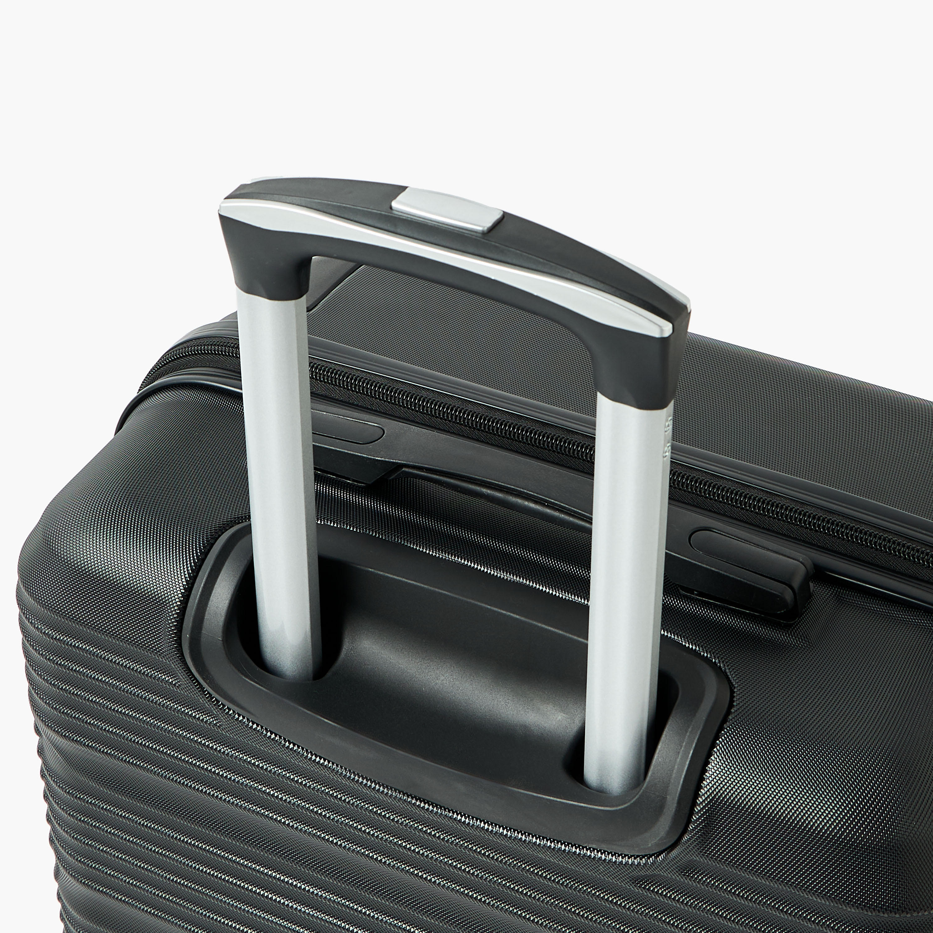 WAVE Textured Hardcase Luggage Trolley with Retractable Handle - 20 inches Cabin Bag-travel-luggagesandbags-luggage-image-5