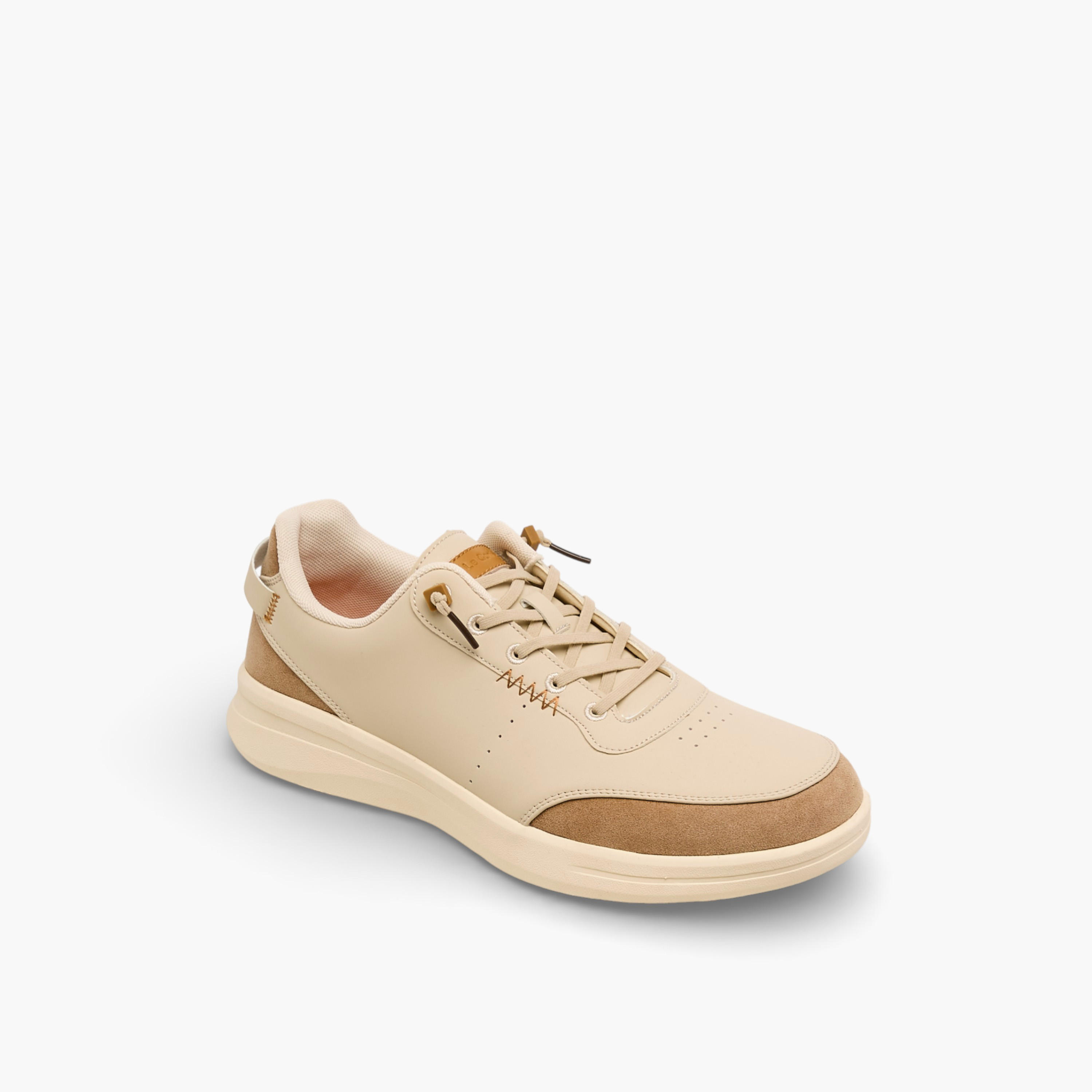 Le Confort Men Lace-Up Ankle Sneakers-men-shoes-sneakers-image-2