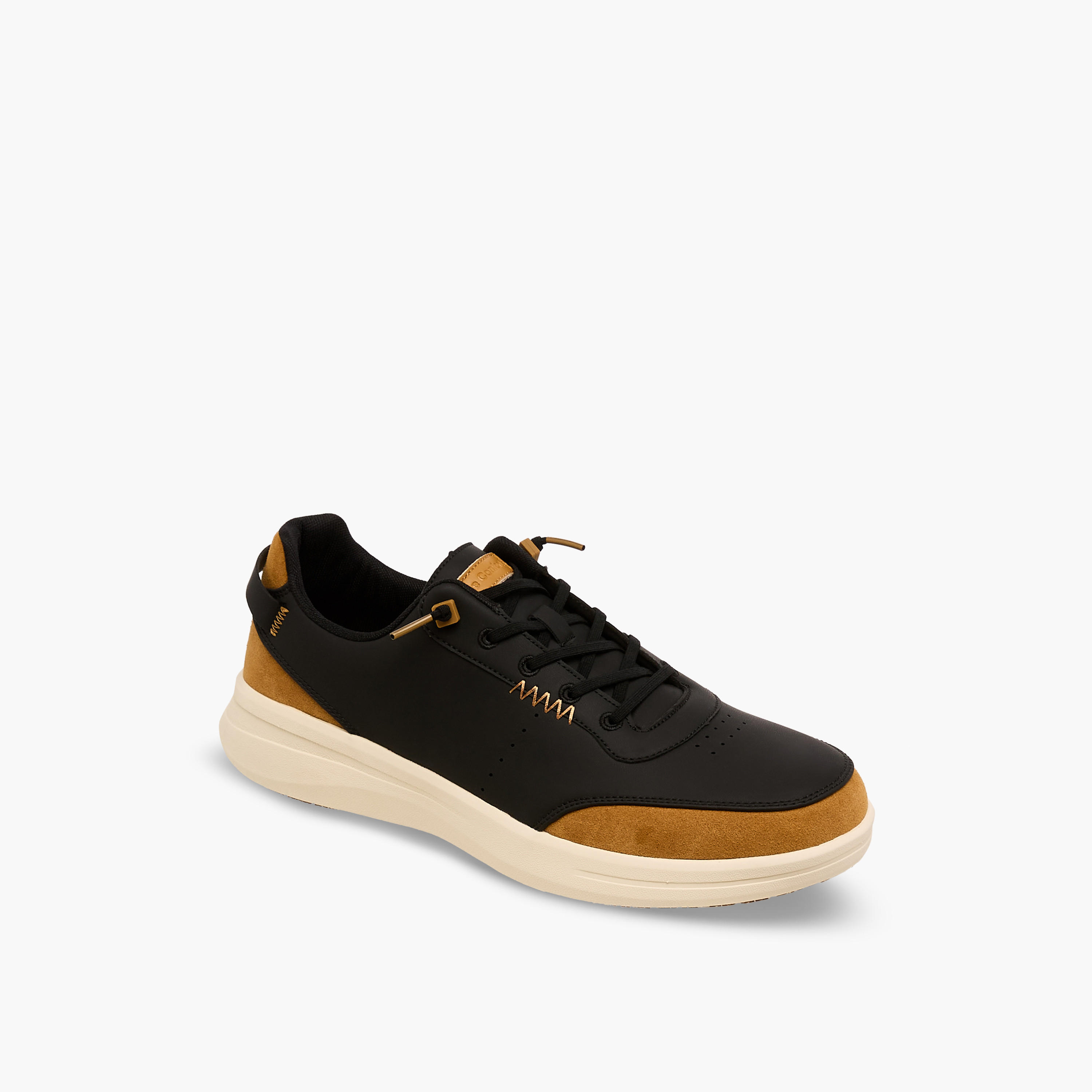 Le Confort Men Lace-Up Ankle Sneakers-men-shoes-sneakers-image-2