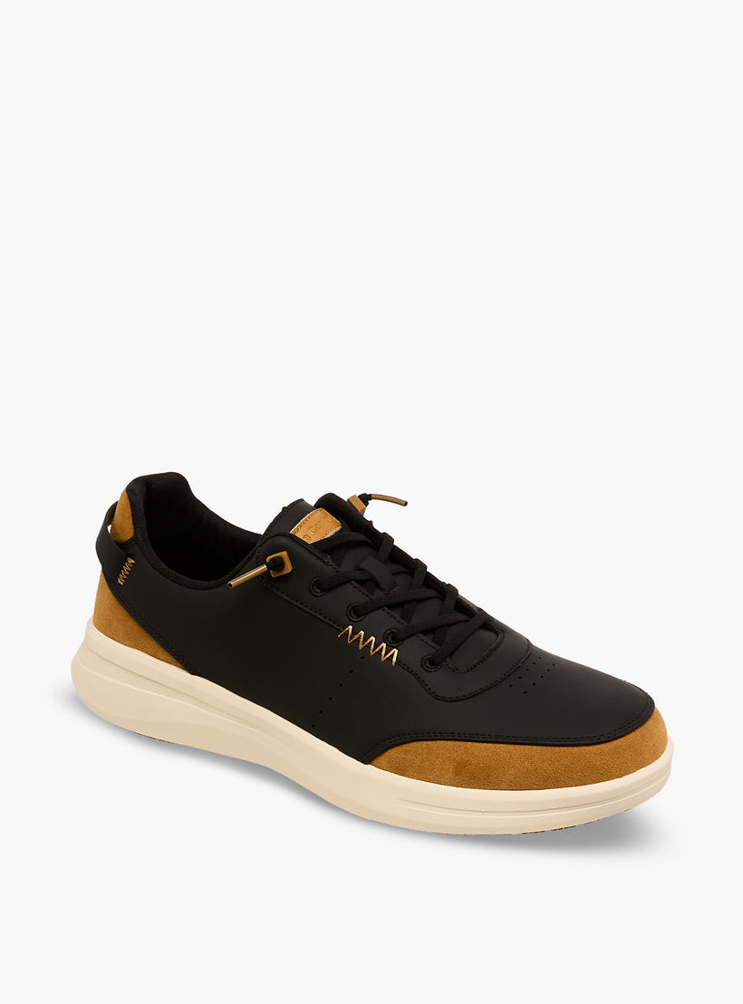 Le Confort Men Lace-Up Ankle Sneakers-men-shoes-sneakers-image-2