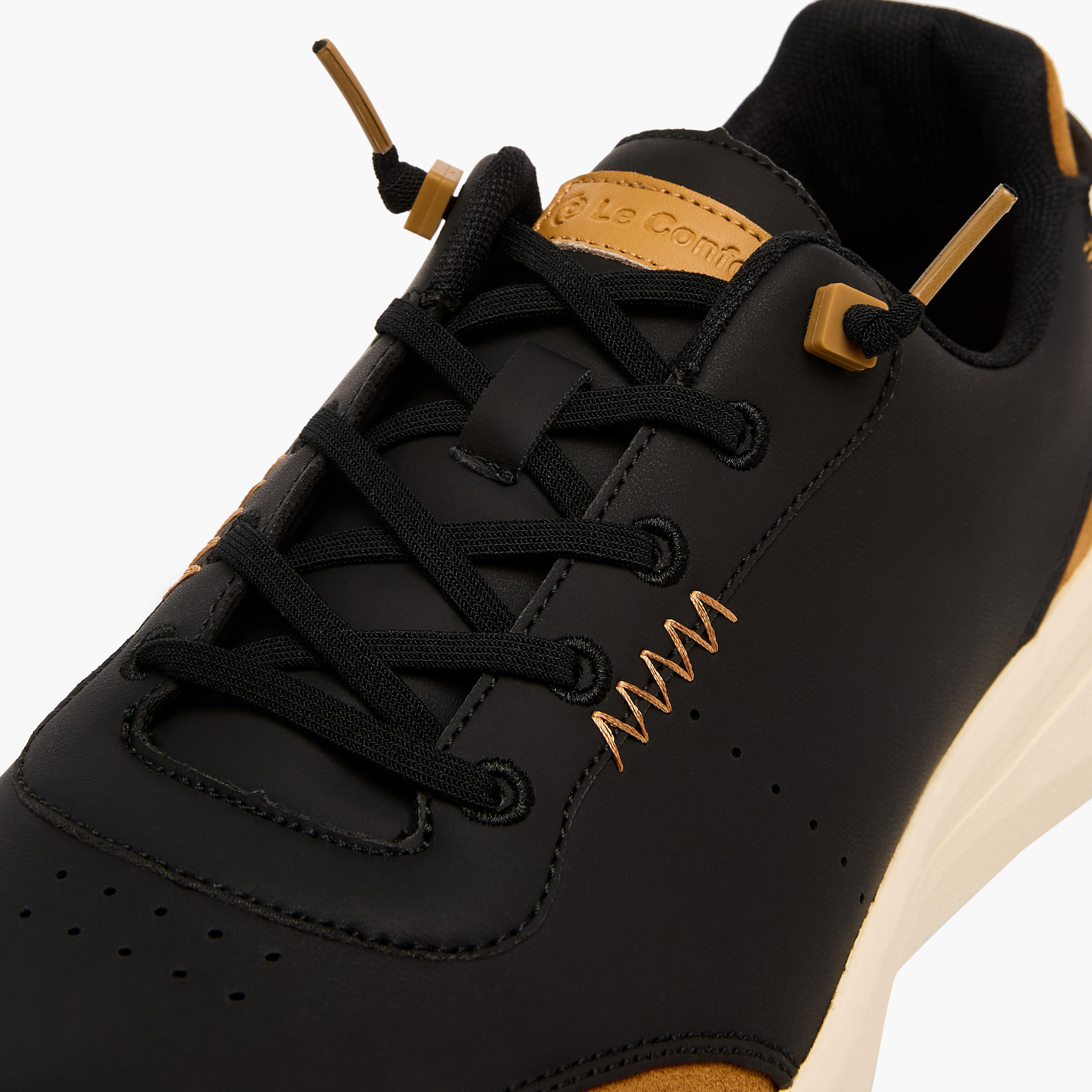 Le Confort Men Lace-Up Ankle Sneakers-men-shoes-sneakers-image-4