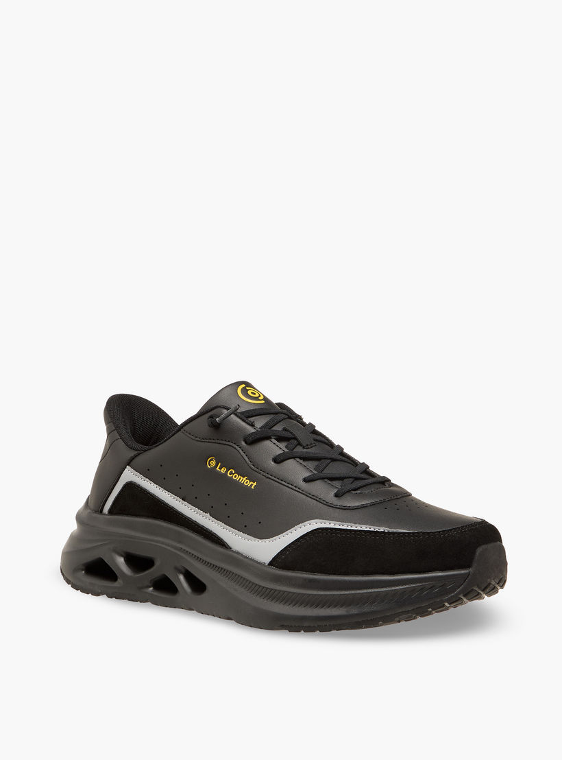 Le Confort Men Lace-Up Ankle Sneakers-men-shoes-sneakers-image-3