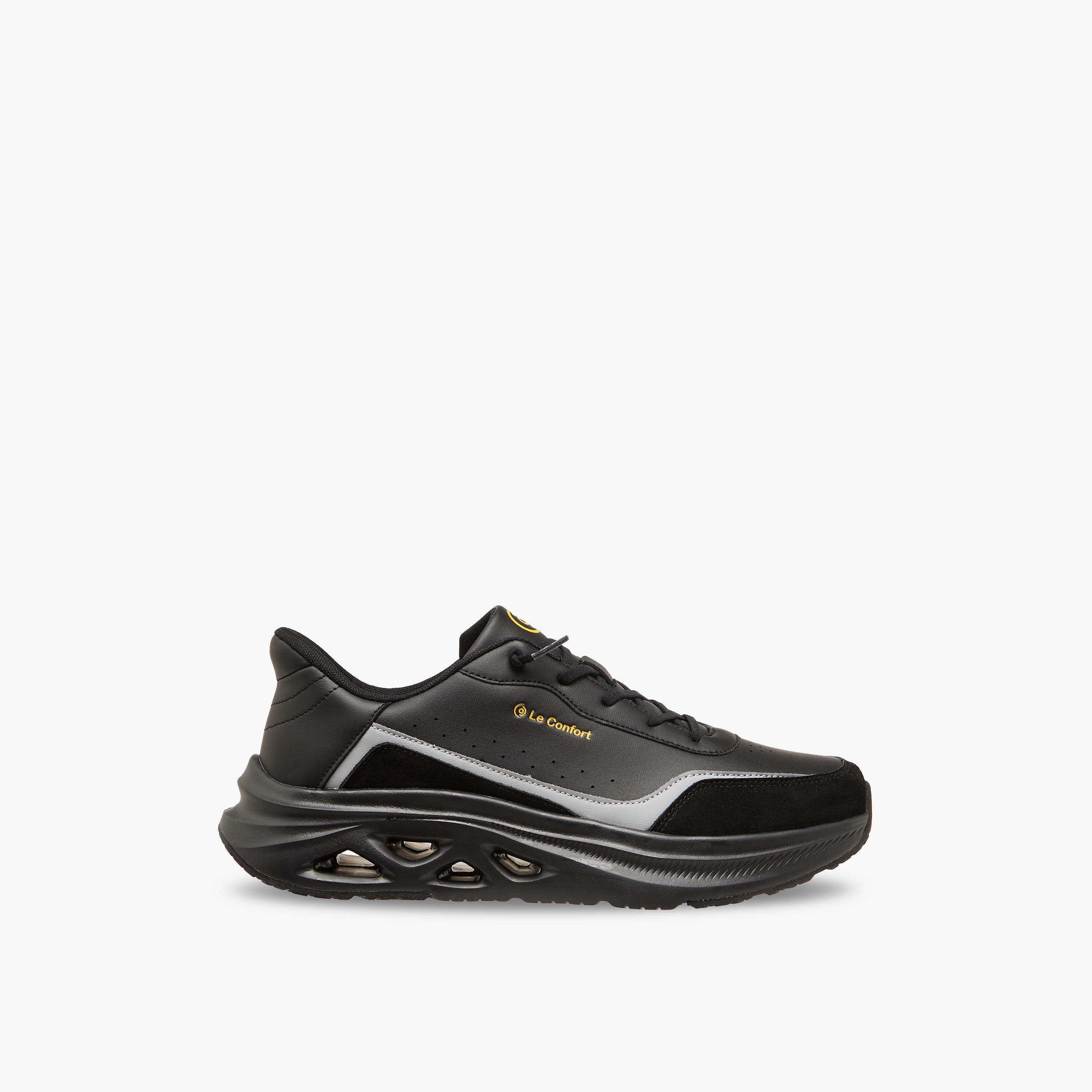 Le Confort Men Lace-Up Ankle Sneakers-men-shoes-sneakers-image-4