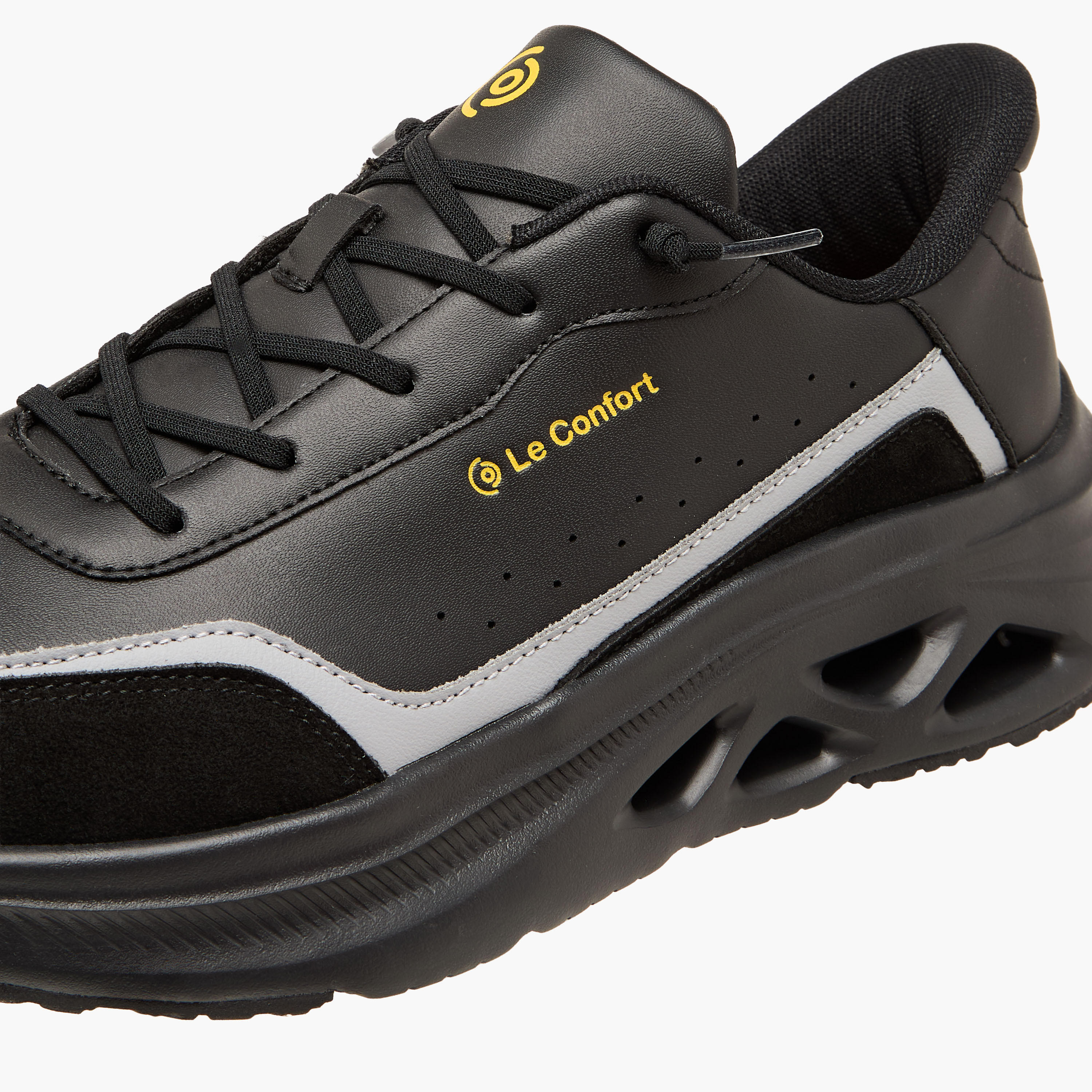Le Confort Men Lace-Up Ankle Sneakers-men-shoes-sneakers-image-5