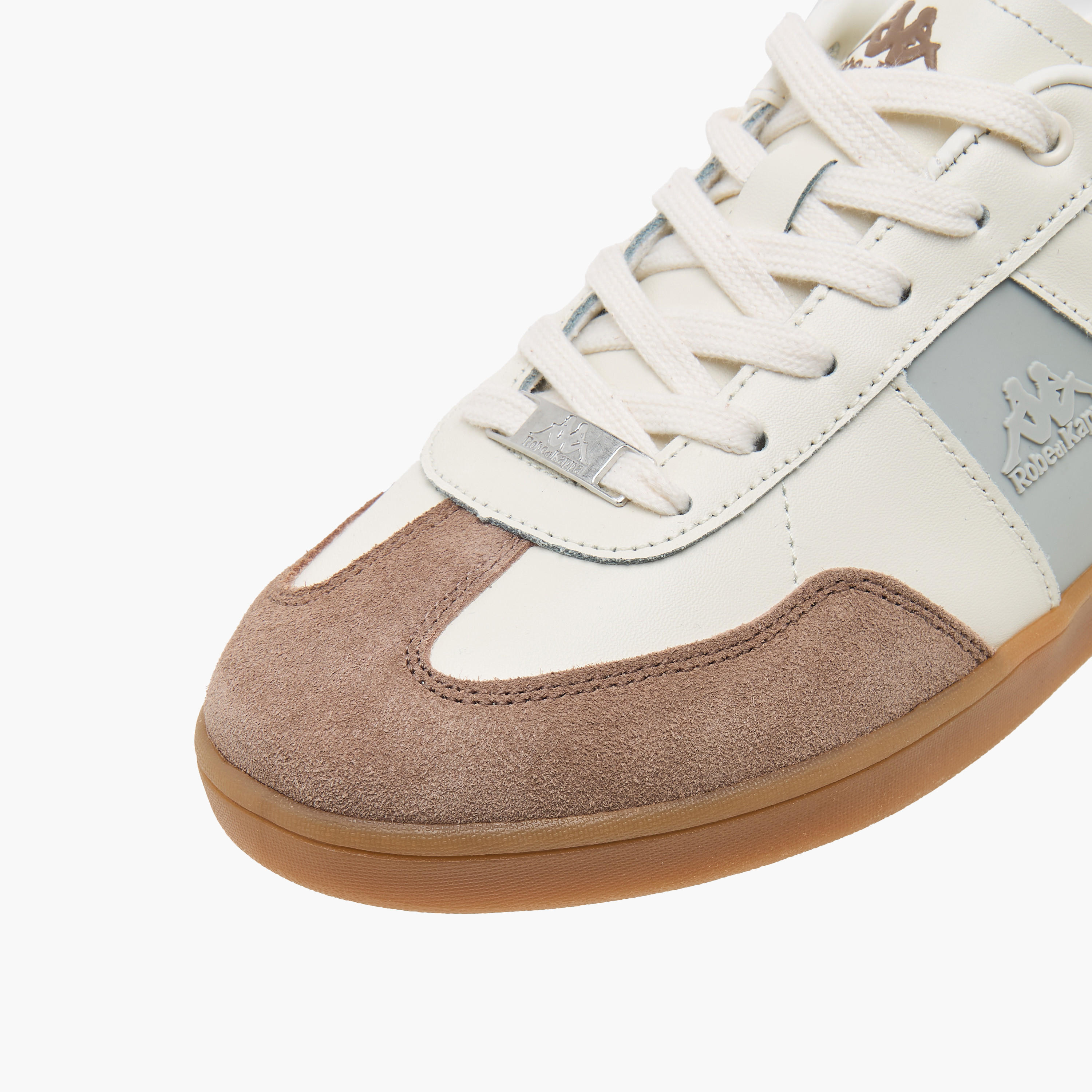 Kappa Women Robe Di Kappa Panelled Leather Sneakers-women-shoes-sneakers-image-4