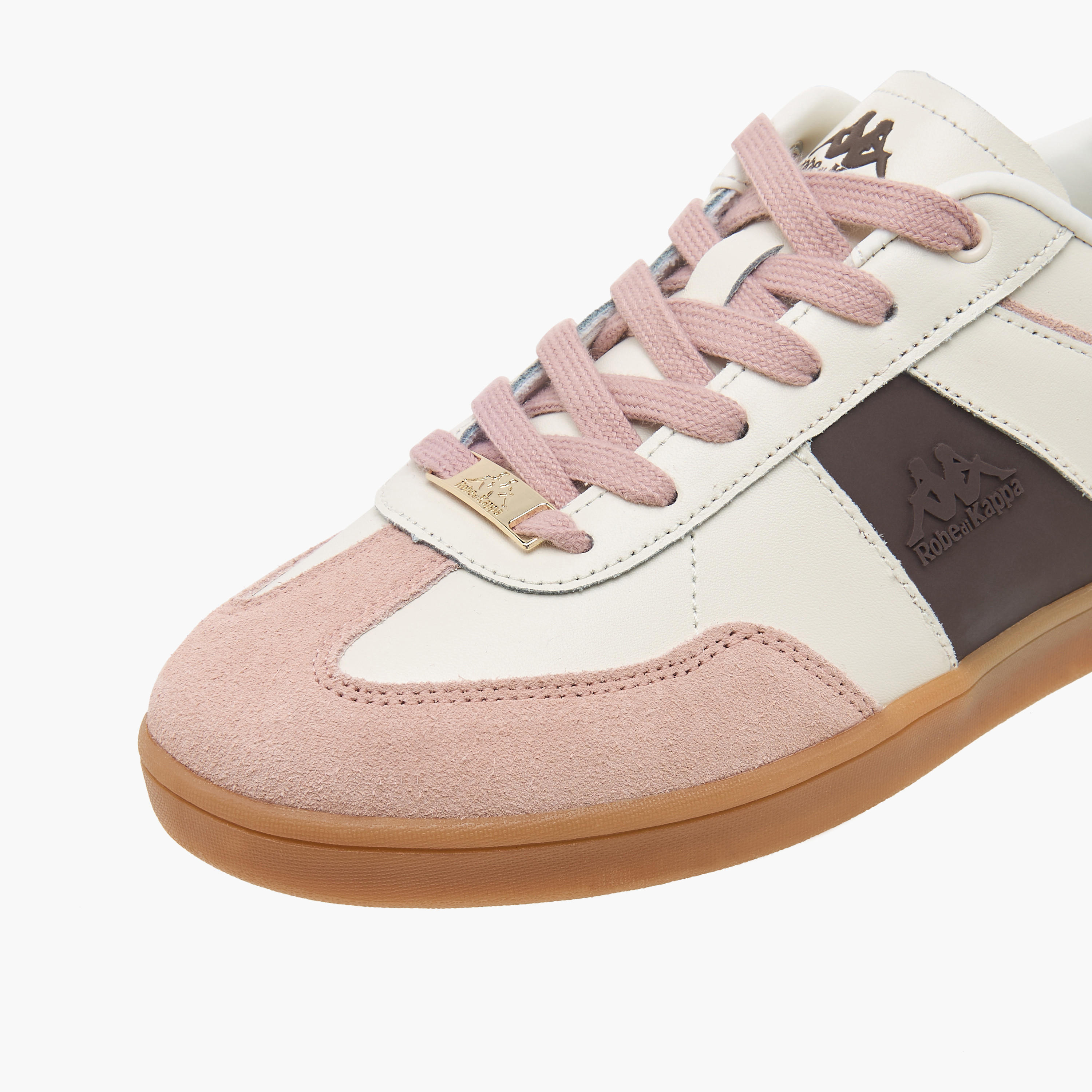Kappa Women Robe Di Kappa Panelled Leather Sneakers-women-shoes-sneakers-image-4