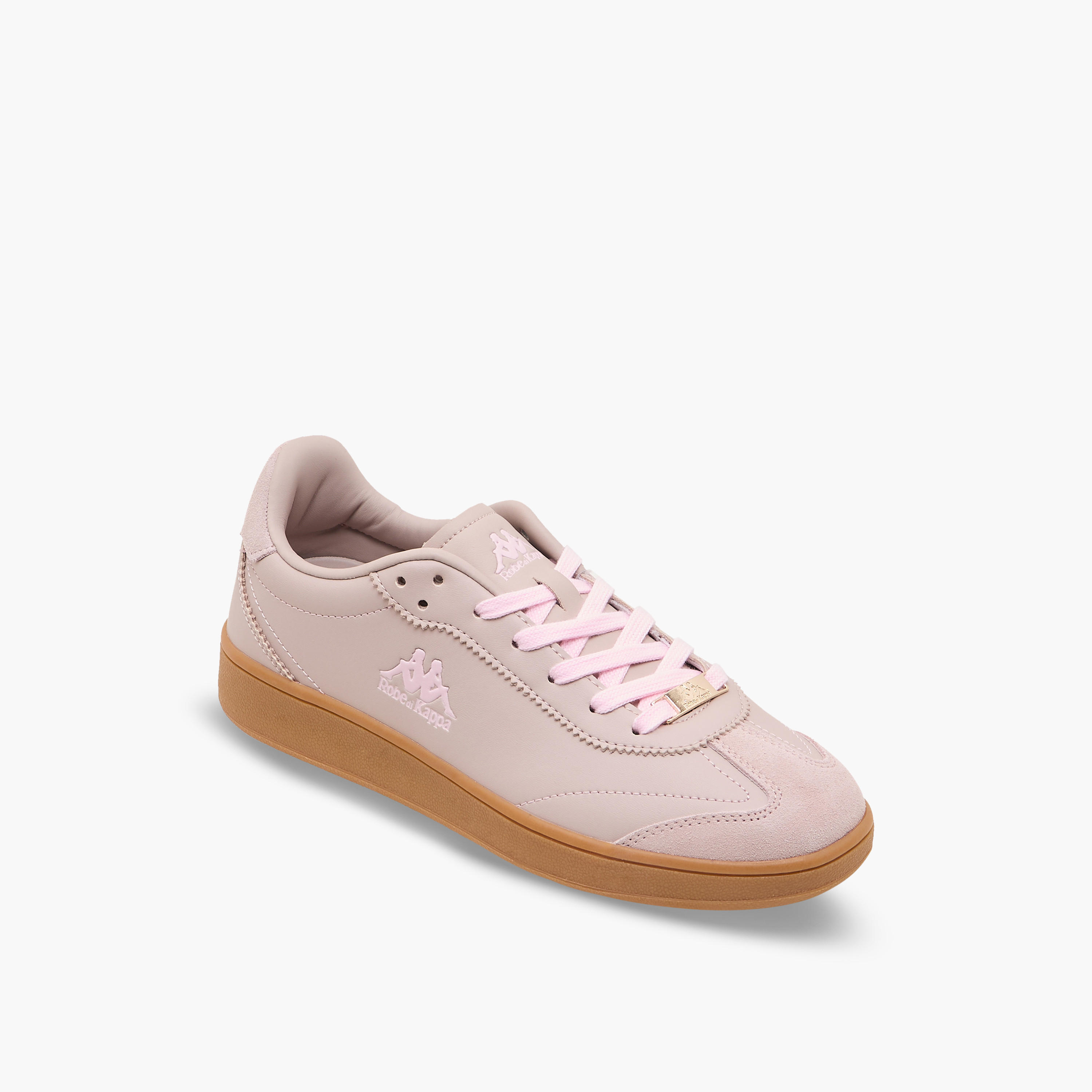 Kappa Women Leather Lace-Up Sneakers-women-shoes-sneakers-image-2