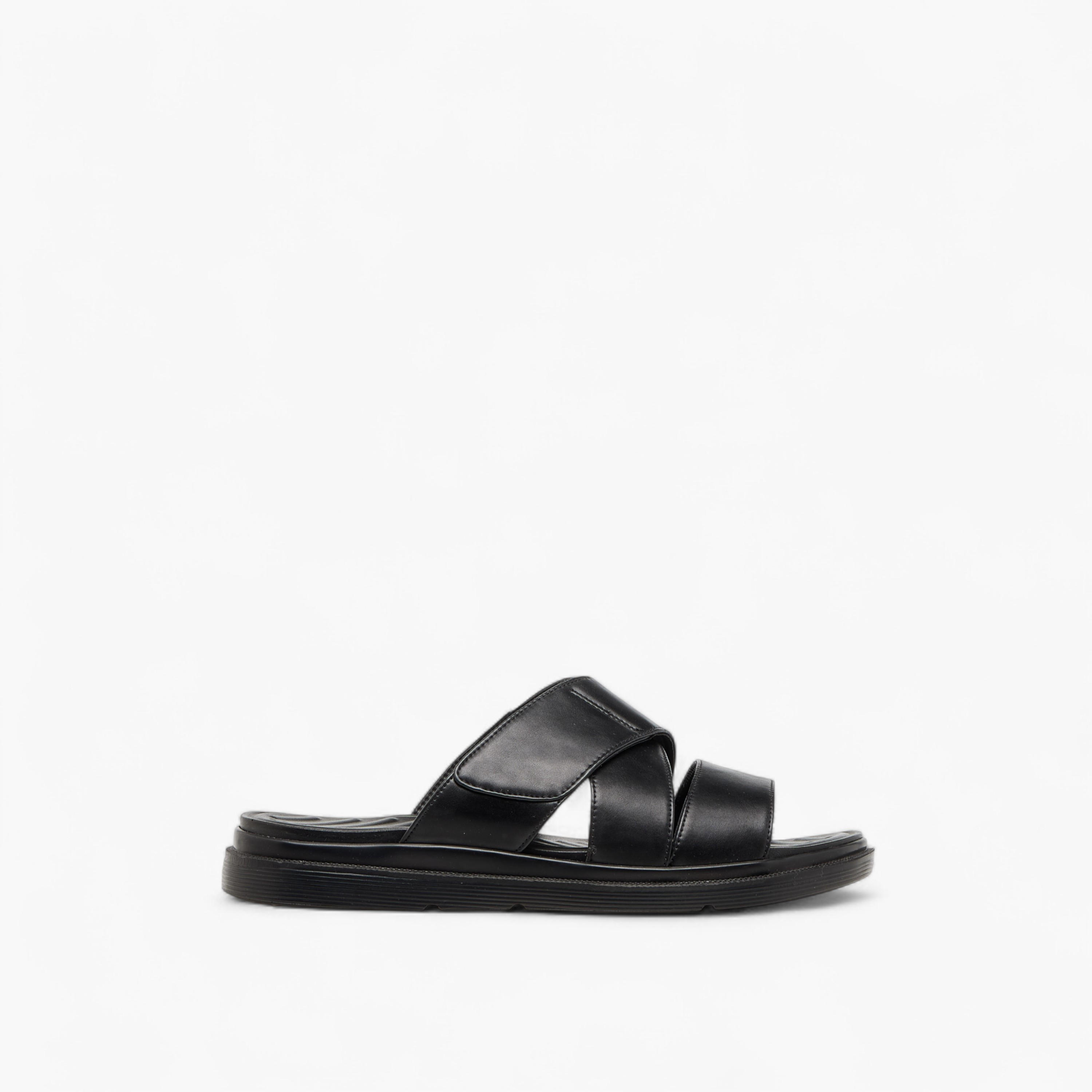 LBL by Shoexpress Cross Strap Slip-On Sandals-men-shoes-sandals-image-3