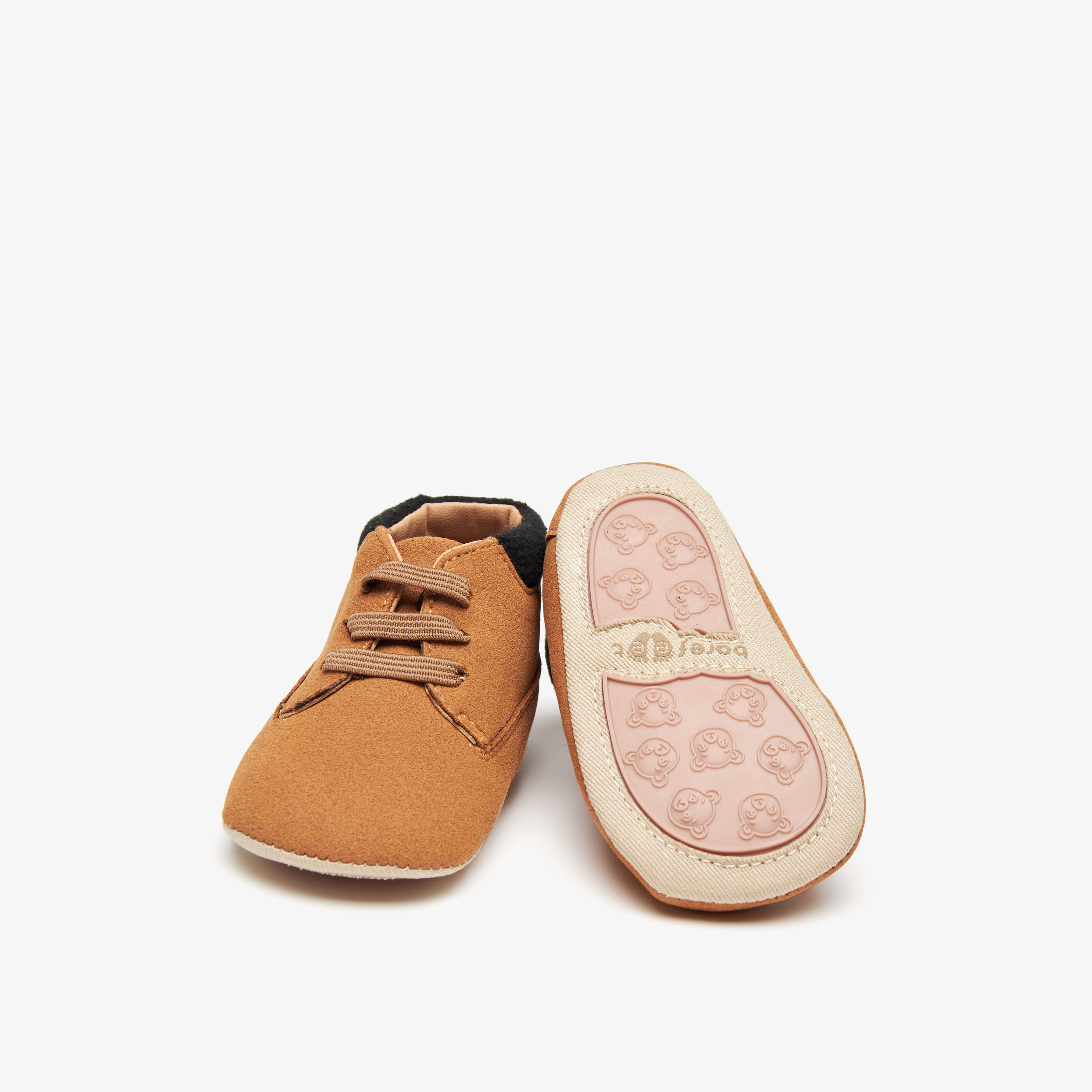 Barefeet Solid Slip-On Booties-baby-boys-shoes-booties-image-6