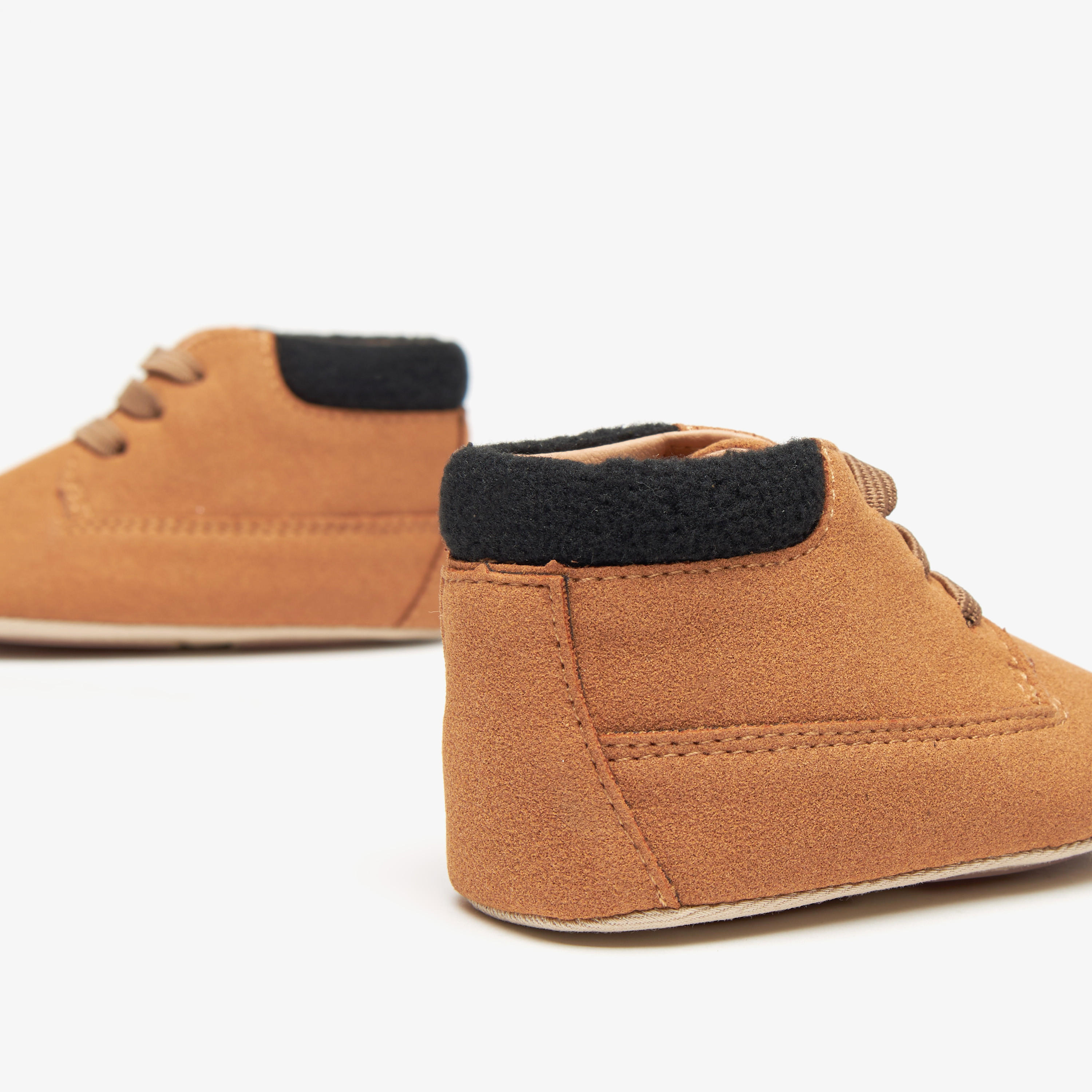 Barefeet Solid Slip-On Booties-baby-boys-shoes-booties-image-7
