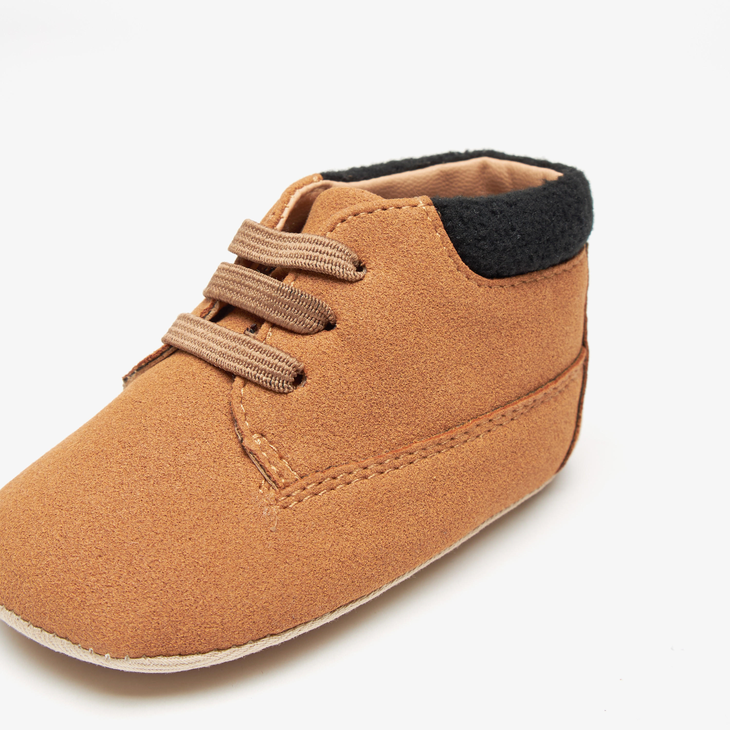 Barefeet Solid Slip-On Booties-baby-boys-shoes-booties-image-8