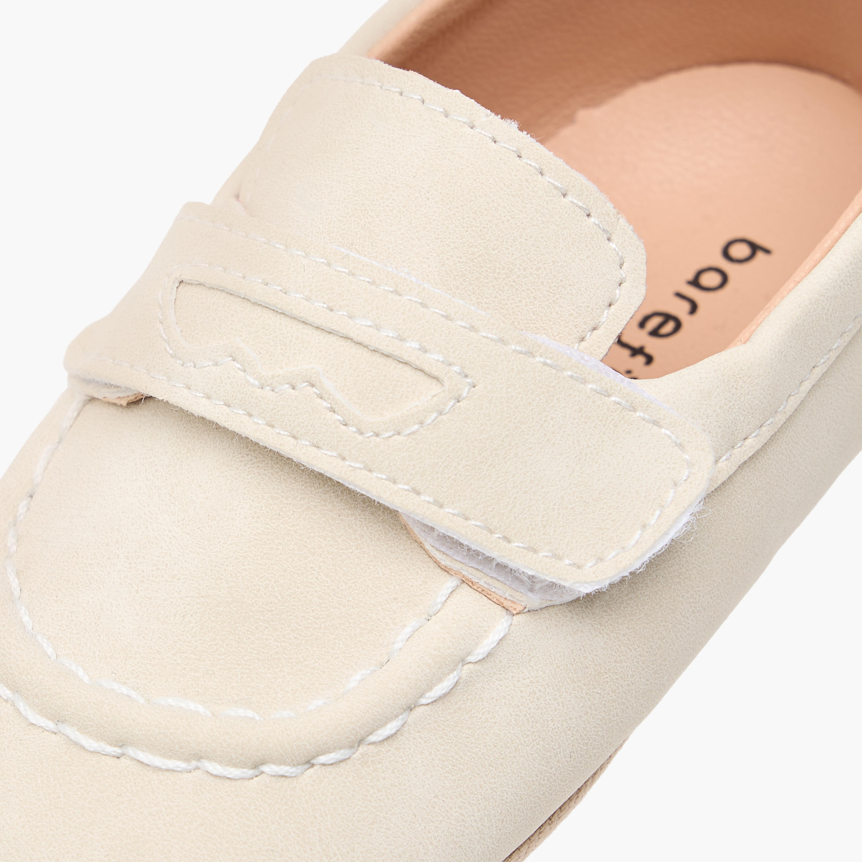 Barefeet Stitch Detail Shoes with Hook and Loop Closure-baby-boys-shoes-closedshoes-image-4