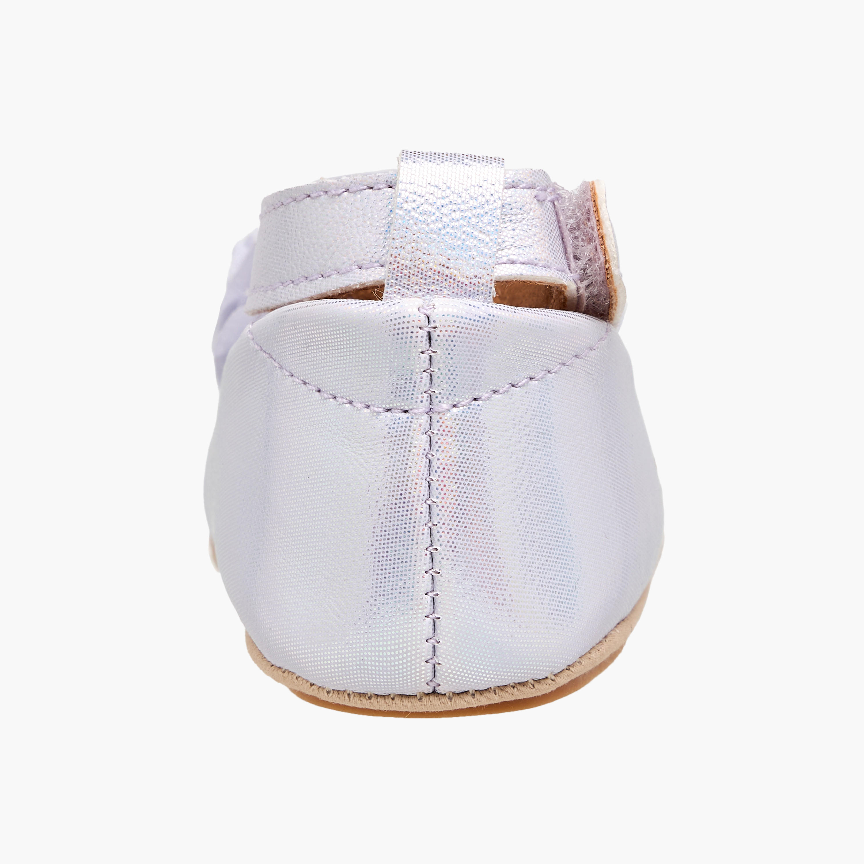Barefeet Ballerina Shoes with Floral Accent-baby-girls-shoes-booties-image-5