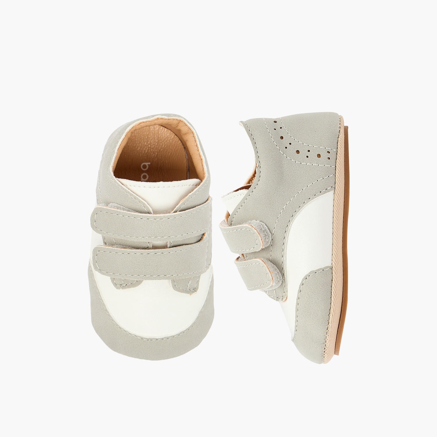 حذاء خفيف بشريط إغلاق لاصق من بيرفيت-baby-boys-shoes-booties-image-1