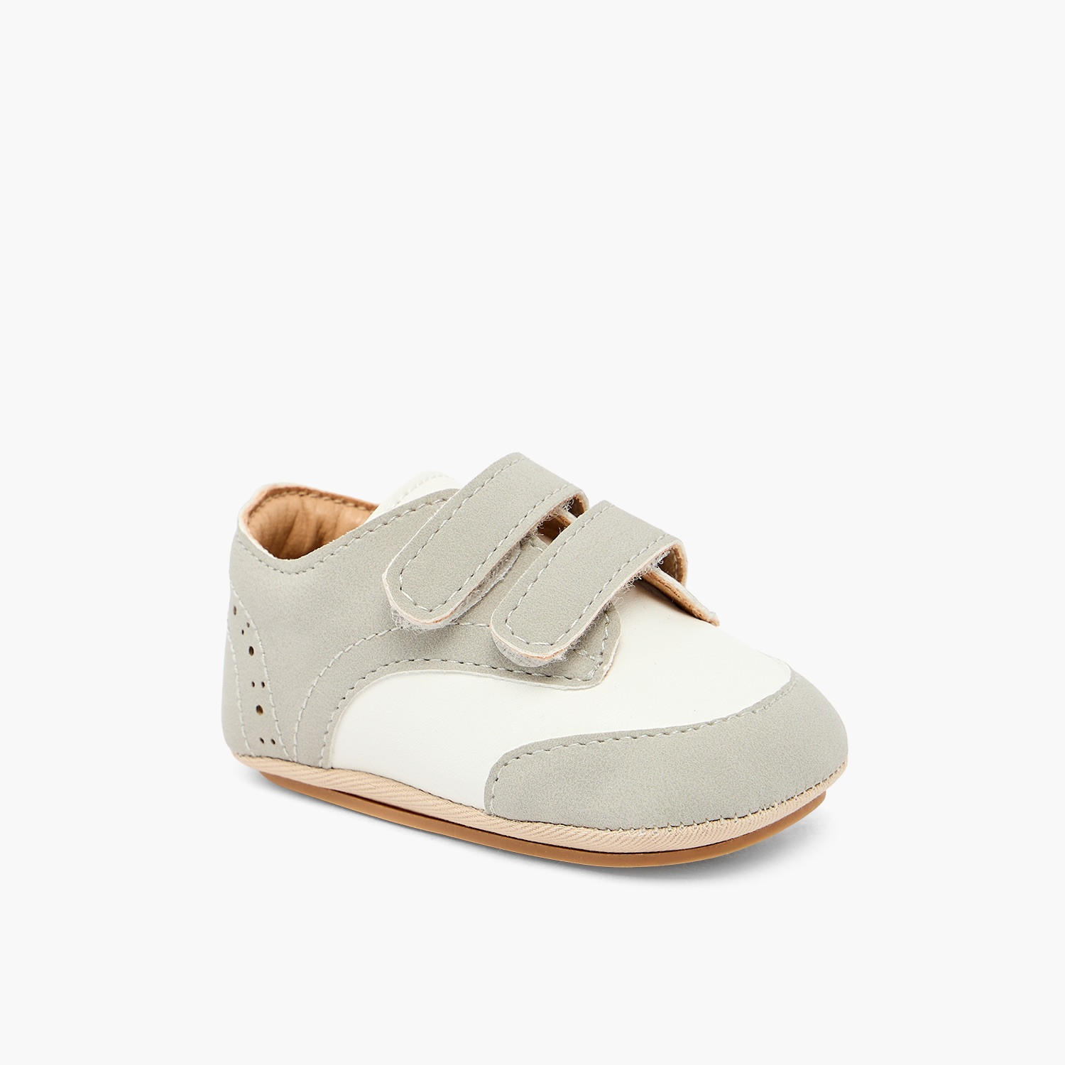 حذاء خفيف بشريط إغلاق لاصق من بيرفيت-baby-boys-shoes-booties-image-2