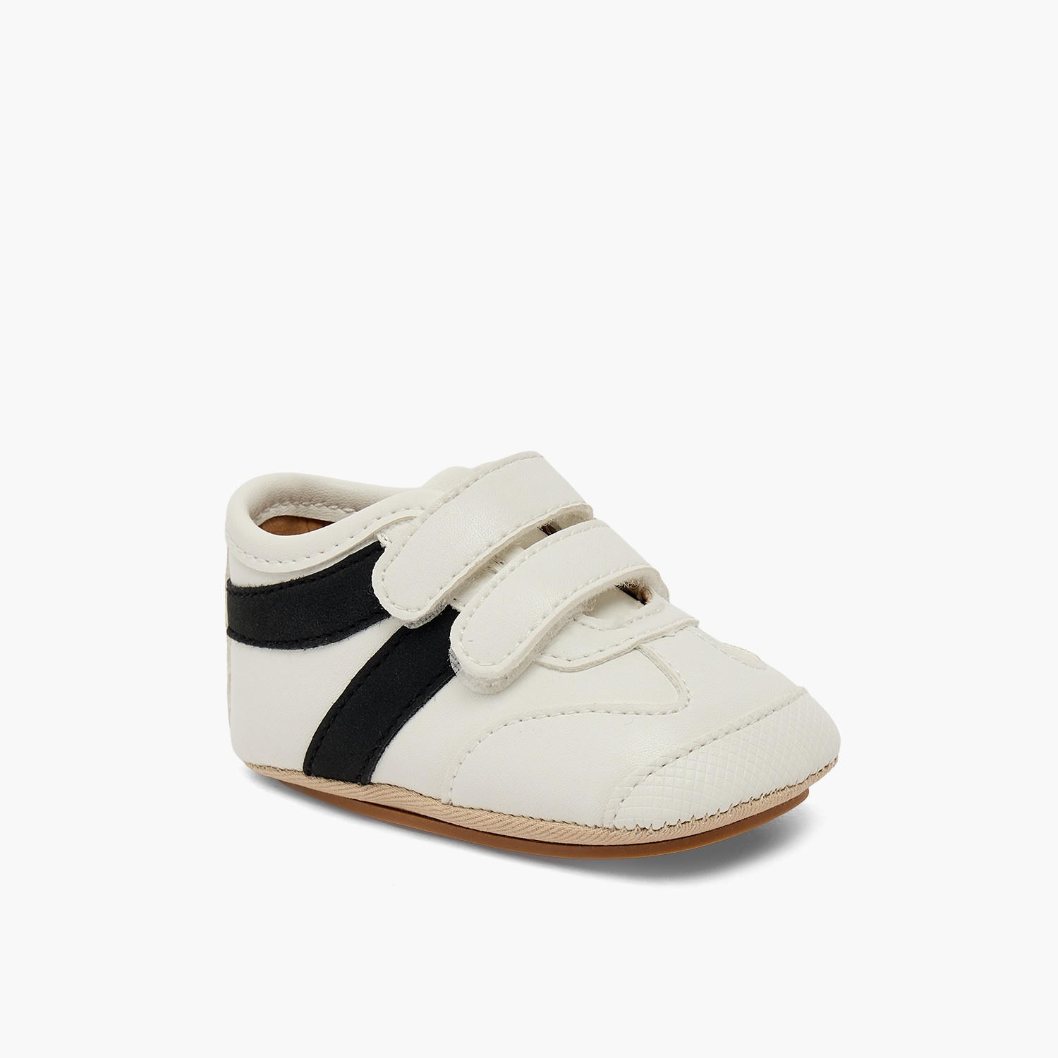 خذاء بوت للأطفال مع شريط إغلاق لاصق من بارفوت-baby-boys-shoes-booties-image-2