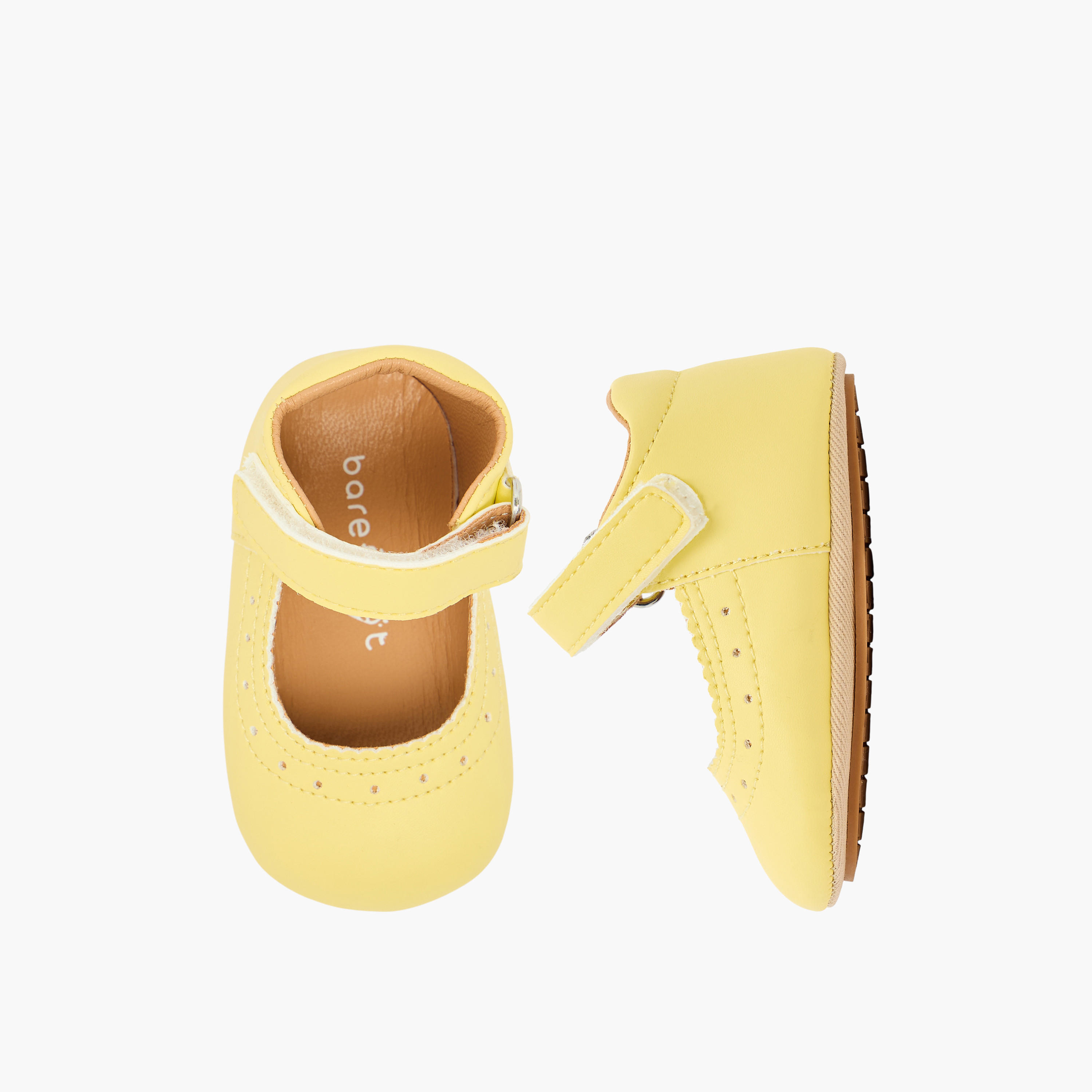 Barefeet Booties with Hook & Loop Closure-baby-girls-shoes-booties-image-1