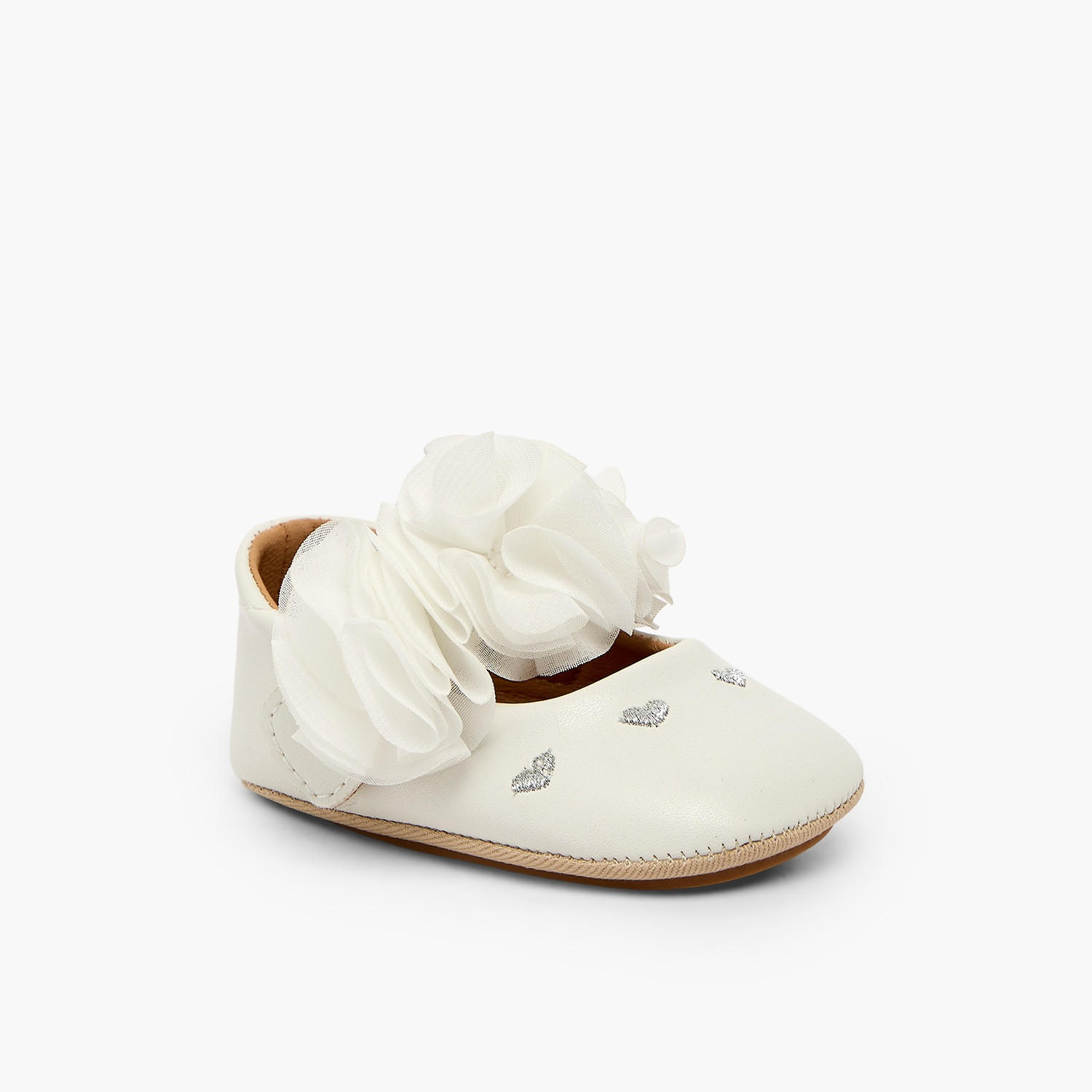 Barefeet Booties with Hook & Loop Closure-baby-girls-shoes-booties-image-2
