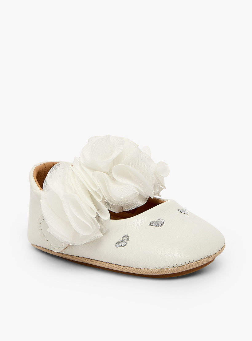 Barefeet Booties with Hook & Loop Closure-baby-girls-shoes-booties-image-2