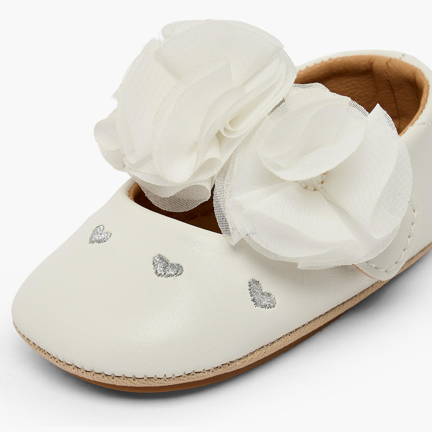 Barefeet Booties with Hook & Loop Closure-baby-girls-shoes-booties-image-4
