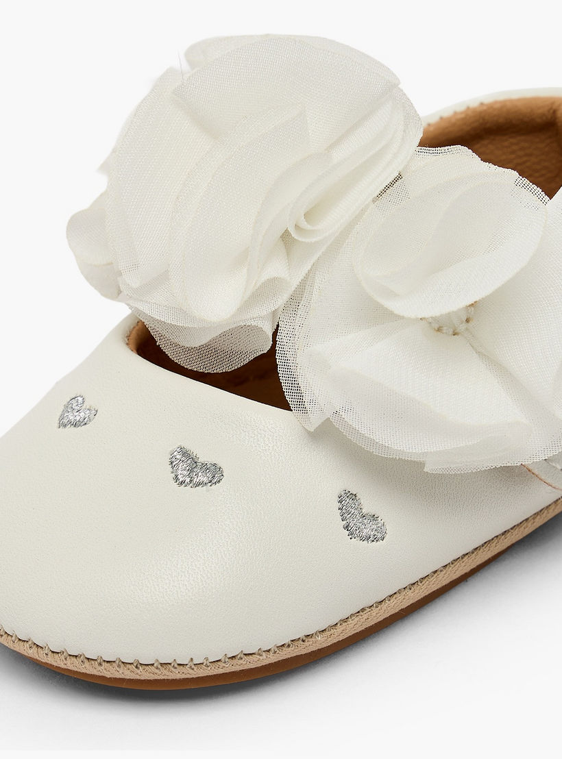 Barefeet Booties with Hook & Loop Closure-baby-girls-shoes-booties-image-4