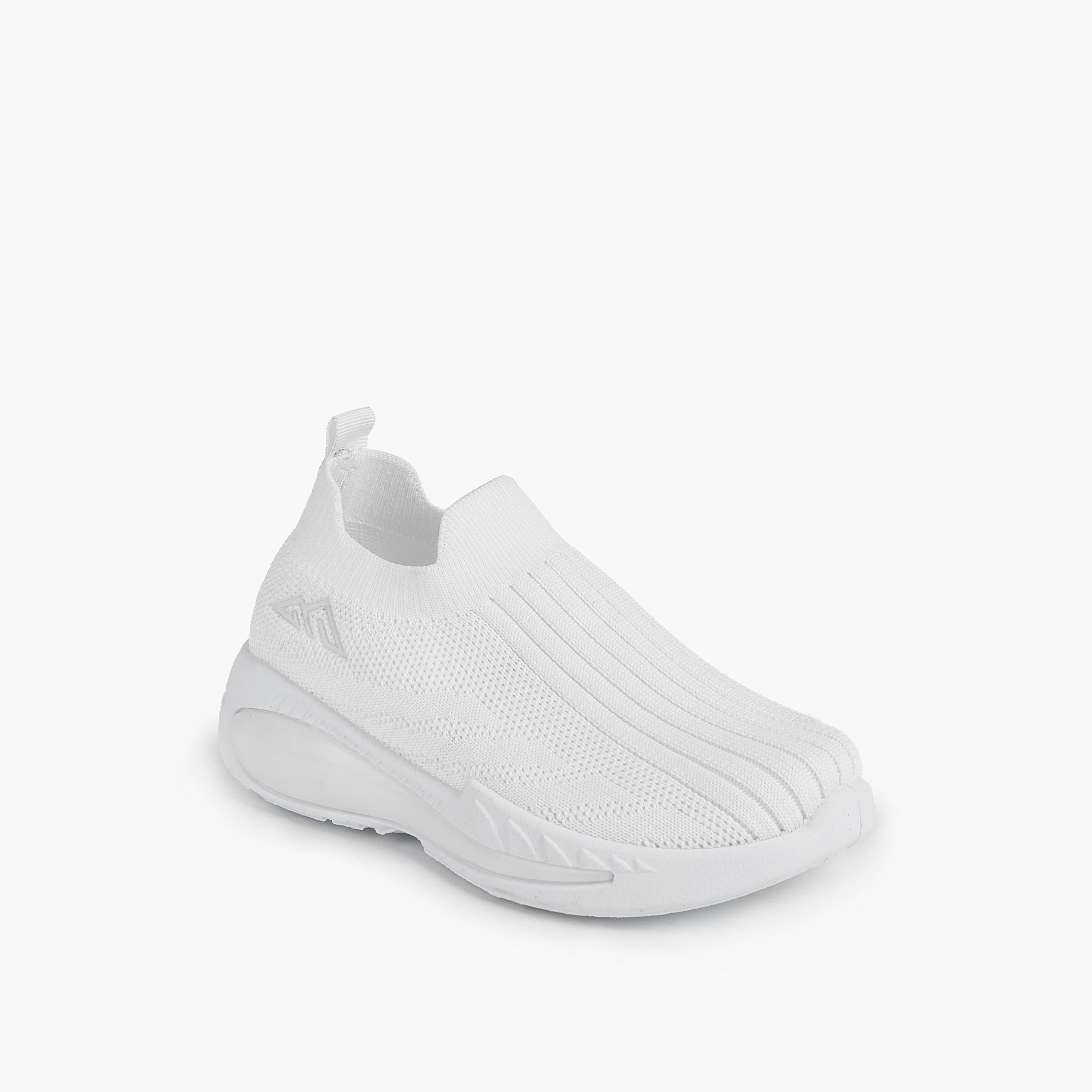 Oaklan by Shoexpress Textured Slip-On Sports Shoes with Pull Tab-girls-shoes-sports-image-2