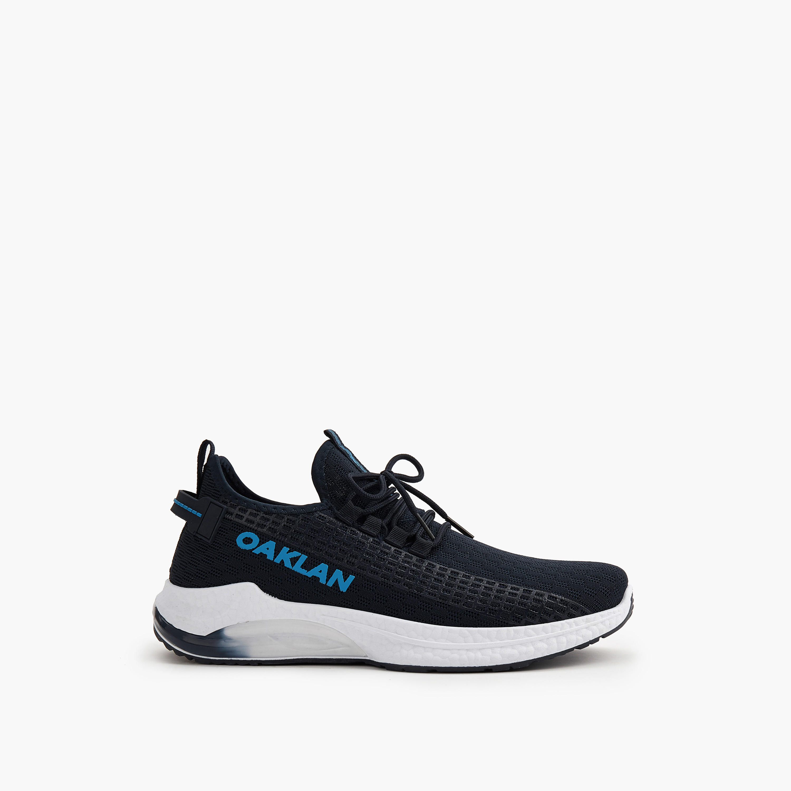 Oaklan by Shoexpress Logo Detail Lace-Up Sports Shoes-sports-men-shoes-image-2