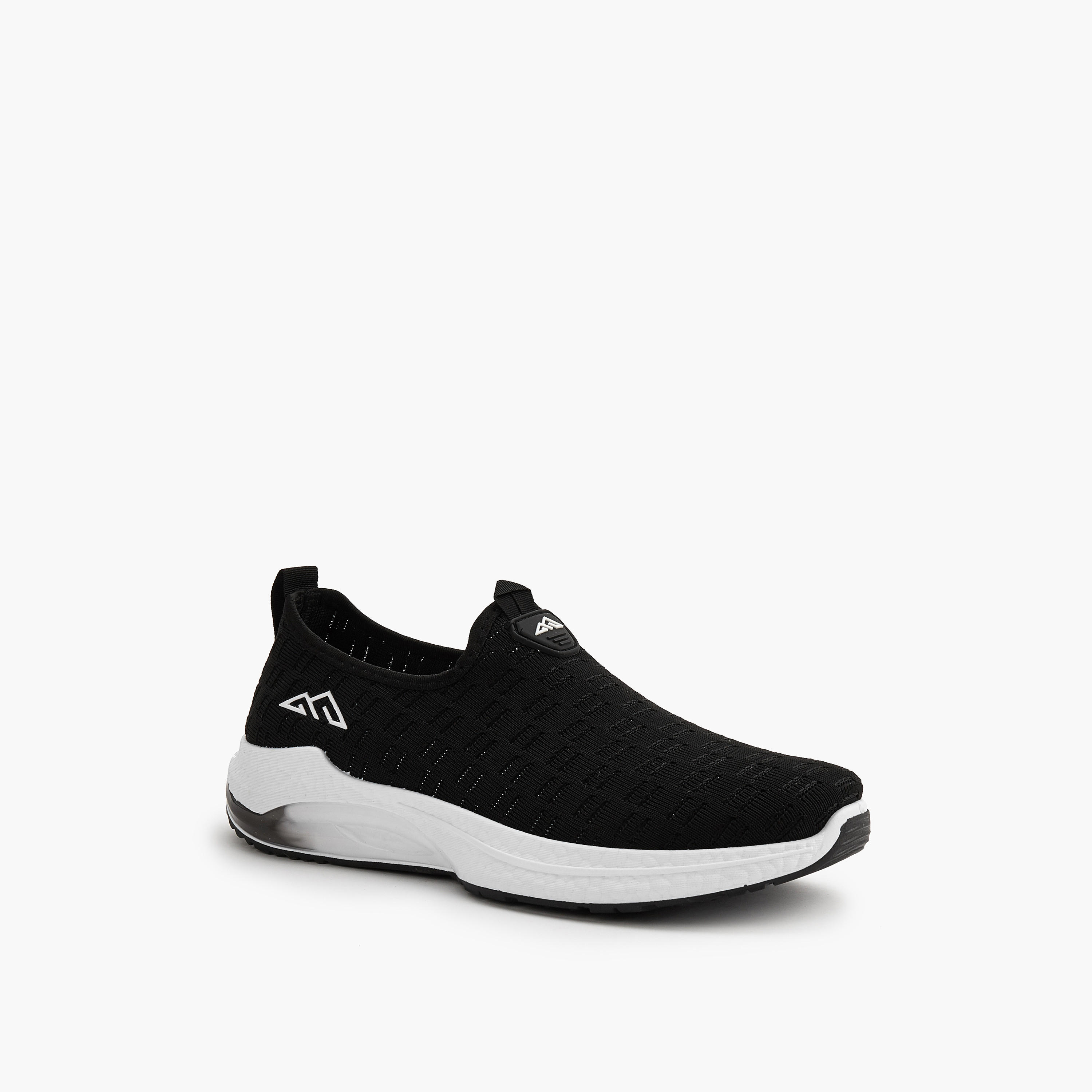 Oaklan by Shoexpress Textured Slip-On Sports Shoes with Pull Tab-sports-men-shoes-image-1