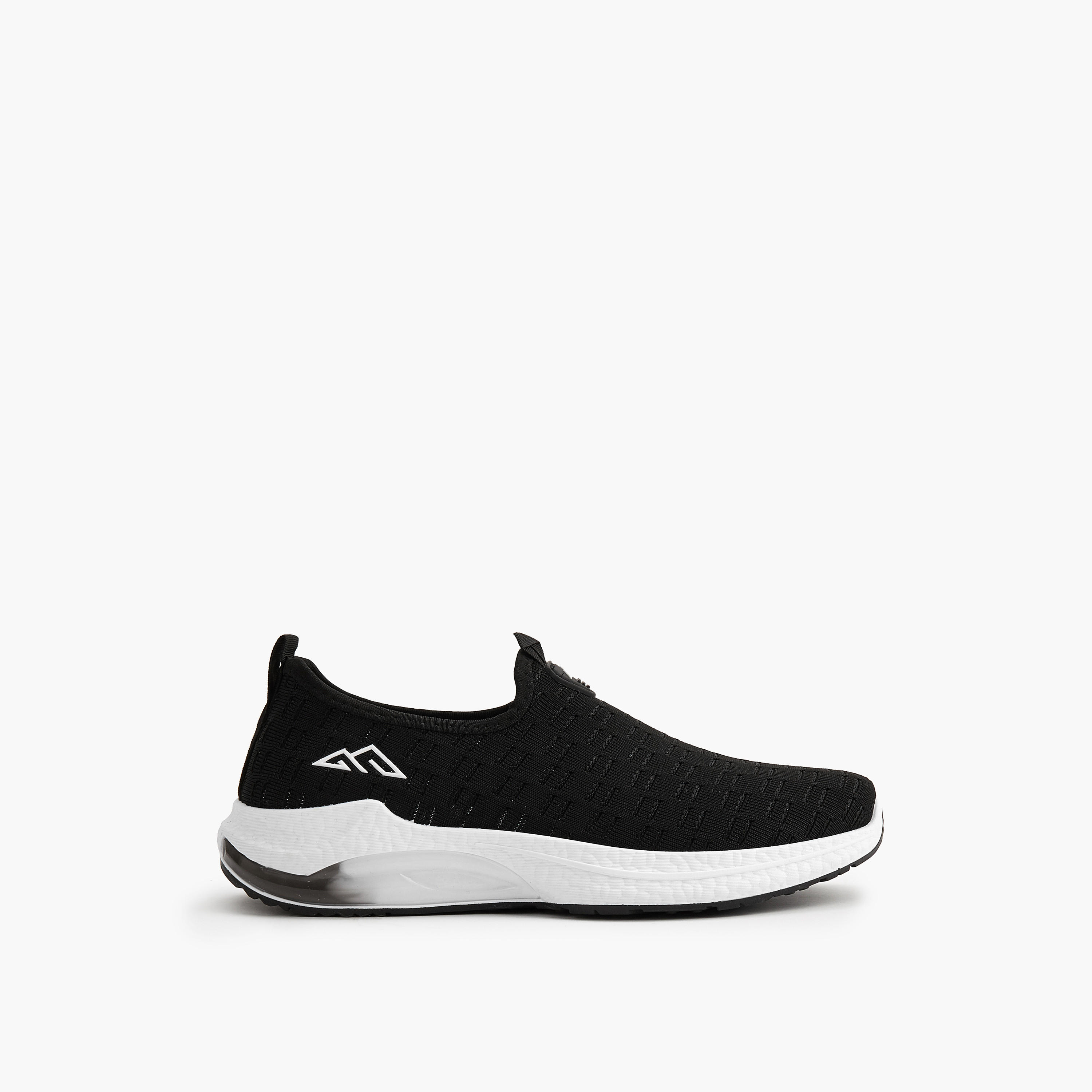 Oaklan by Shoexpress Textured Slip-On Sports Shoes with Pull Tab-sports-men-shoes-image-2