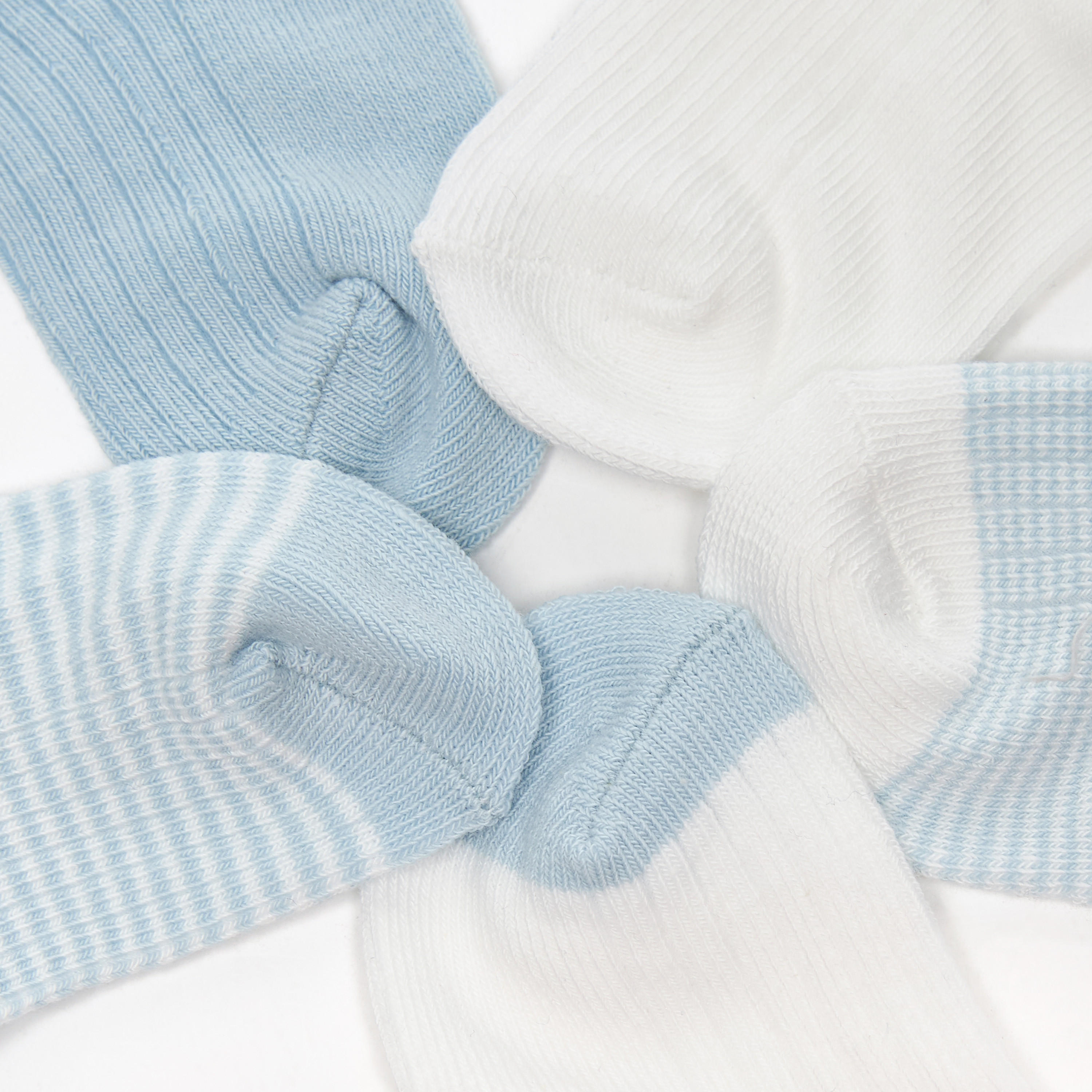 Barefeet Assorted Ankle Length Socks - Set of 5-girls-accessories-socks-image-3