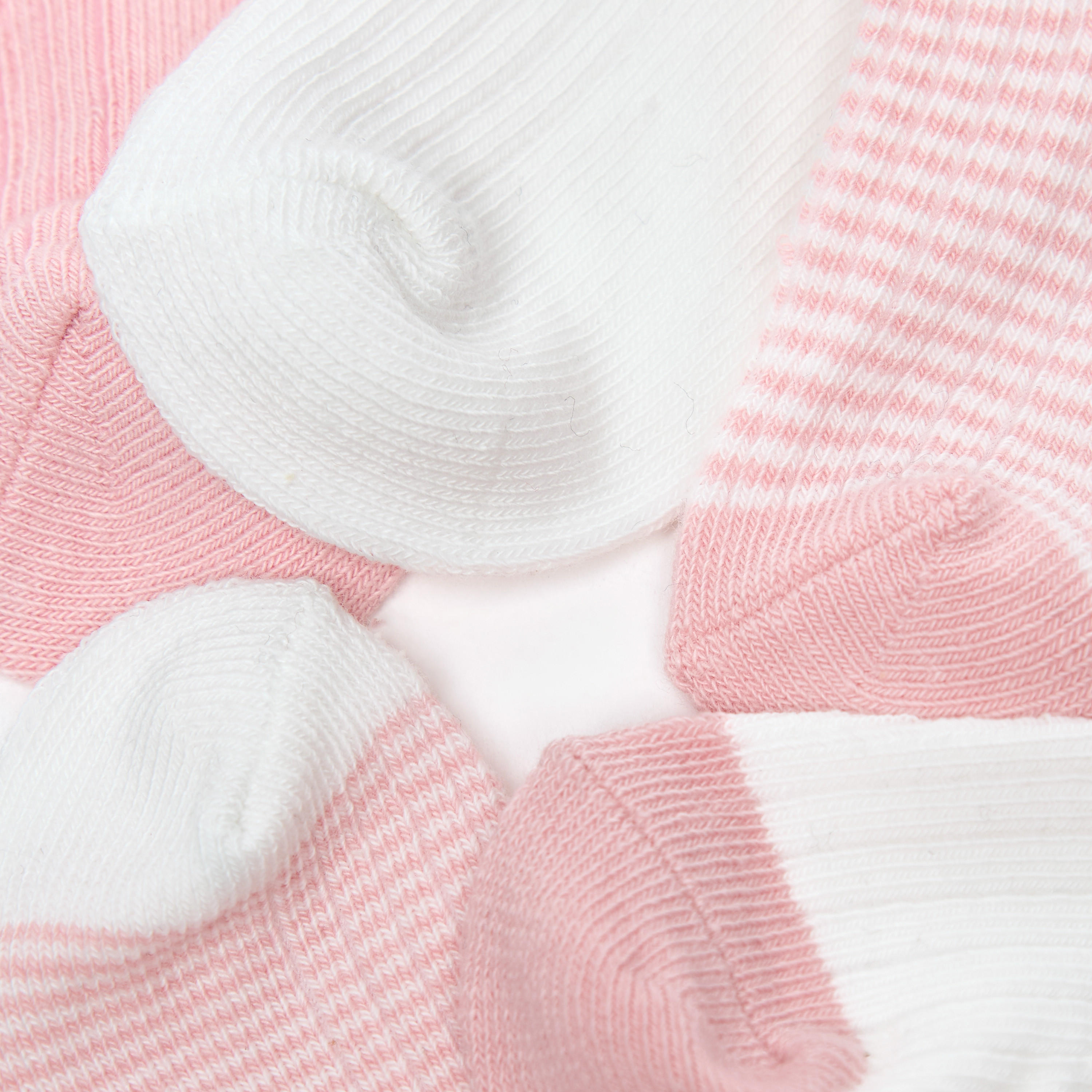 Barefeet Assorted Ankle Length Socks - Set of 5-girls-accessories-socks-image-3