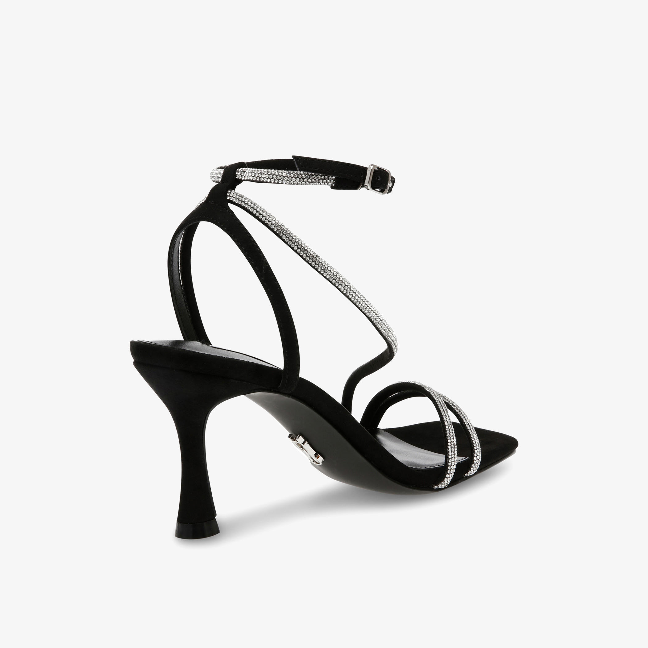 Steve Madden Women's Embellished Ankle Strap Sandals with Stiletto Heels-women-shoes-heels-image-3