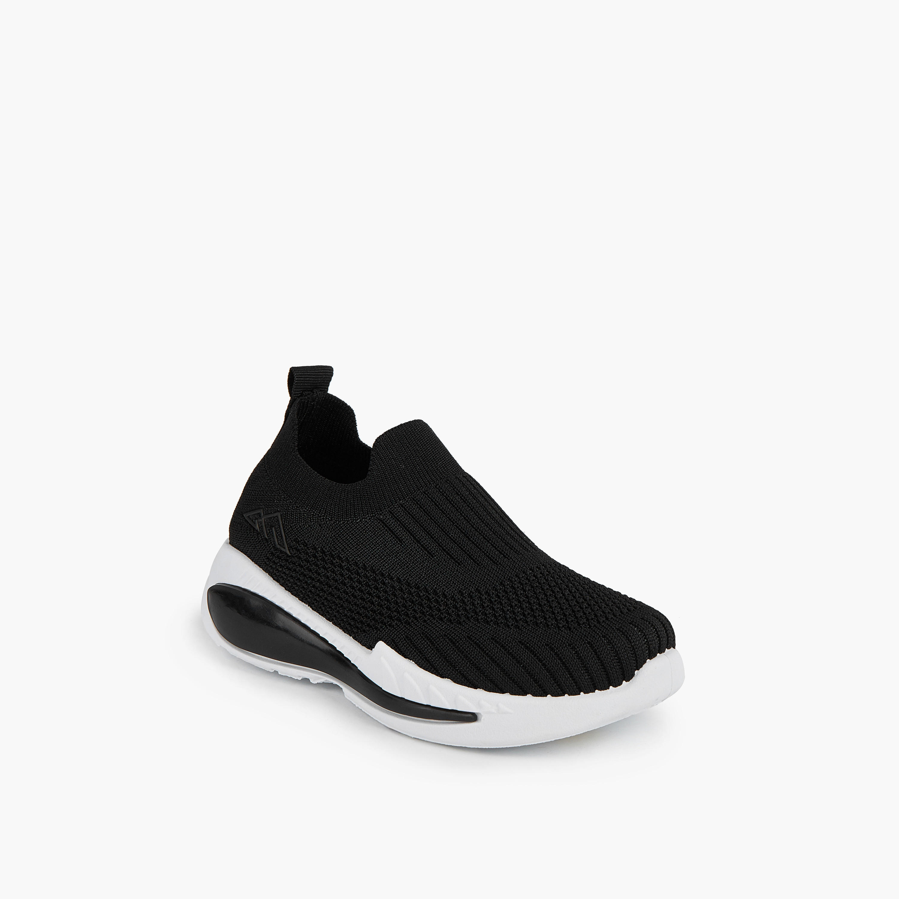 Oaklan by Shoexpress Textured Slip-On Sports Shoes with Pull Tab-boys-shoes-sneakers-image-3