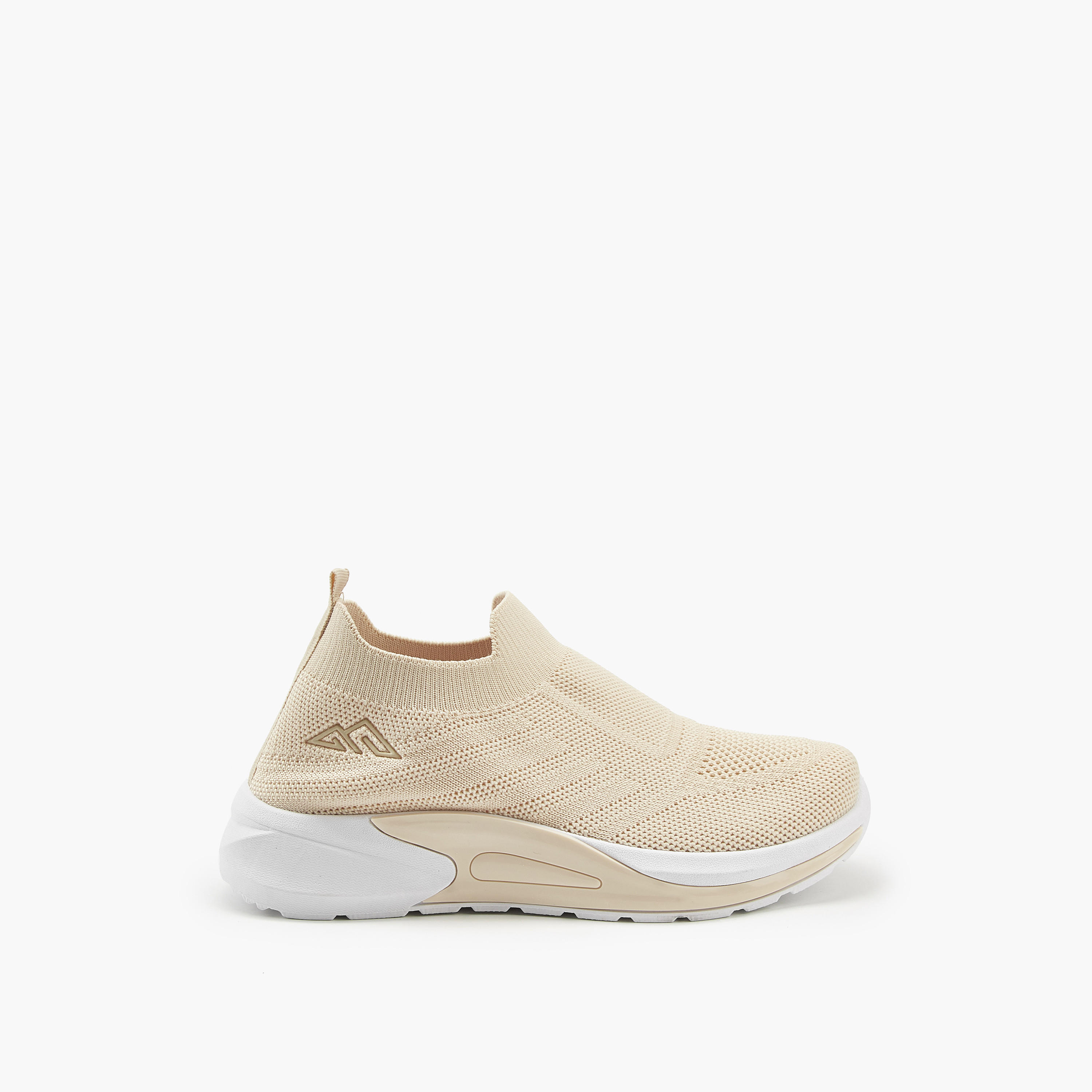Oaklan by Shoexpress Textured Slip-On Sports Shoes with Pull Tab-girls-shoes-sports-image-3