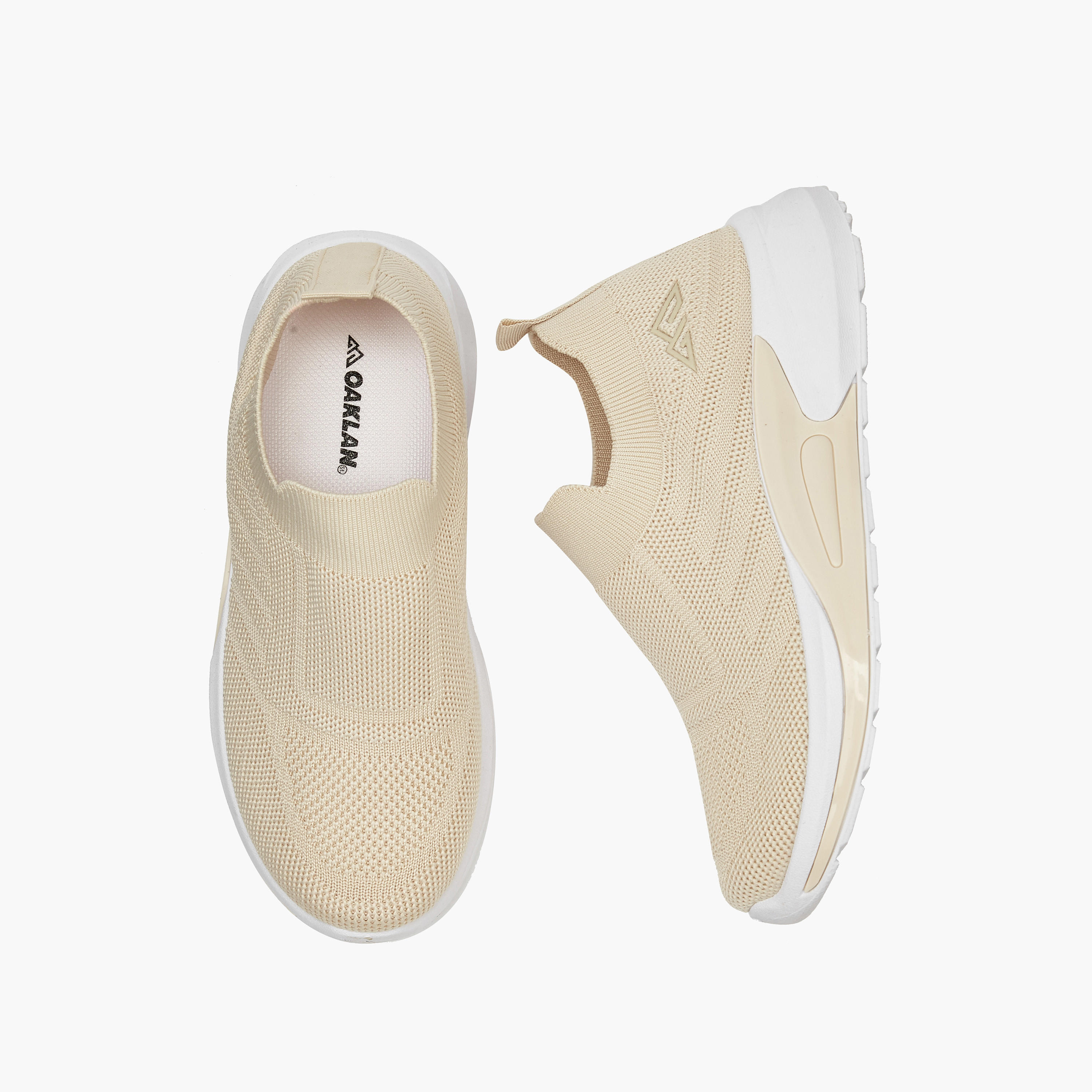 Oaklan by Shoexpress Textured Slip-On Sports Shoes with Pull Tab-girls-shoes-sports-image-1
