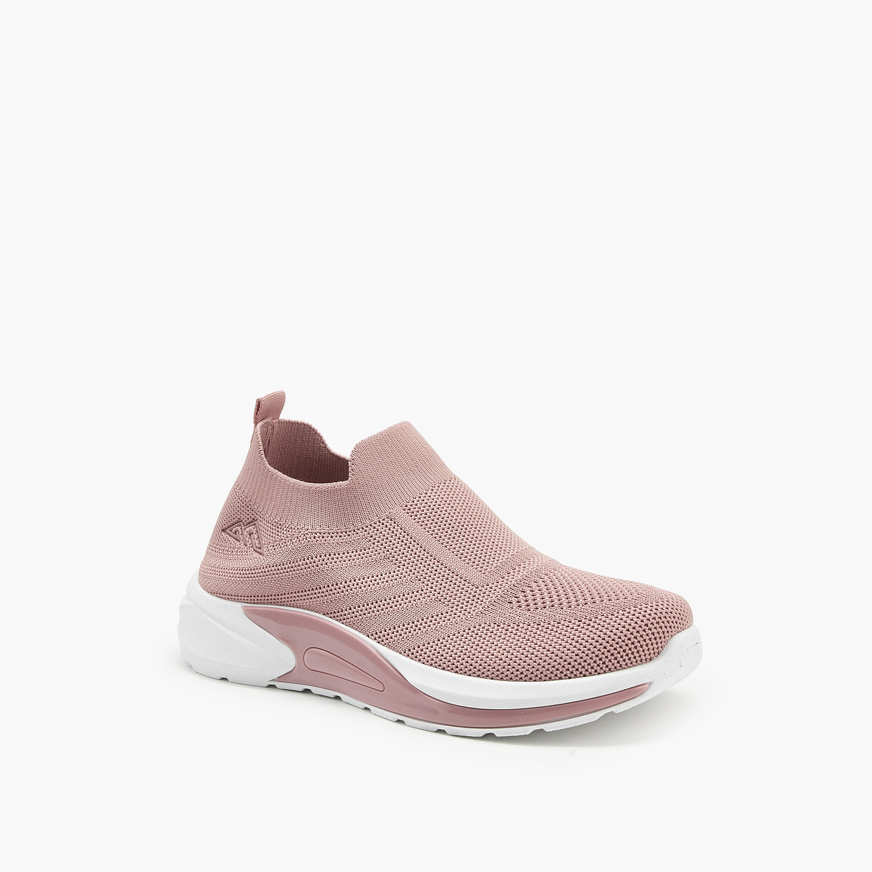 Oaklan by Shoexpress Textured Slip-On Sports Shoes with Pull Tab-girls-shoes-sports-image-2