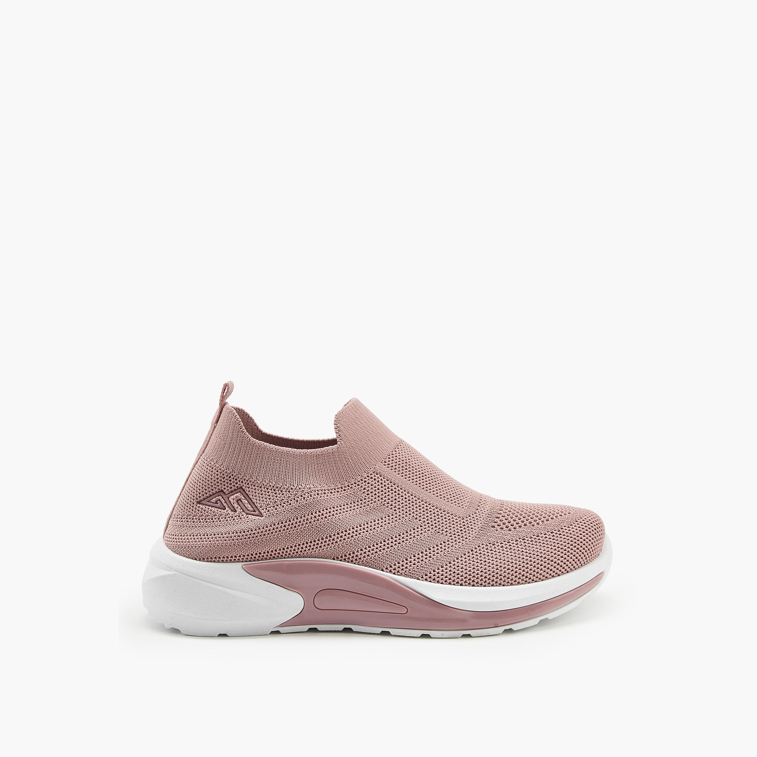 Oaklan by Shoexpress Textured Slip-On Sports Shoes with Pull Tab-girls-shoes-sports-image-3