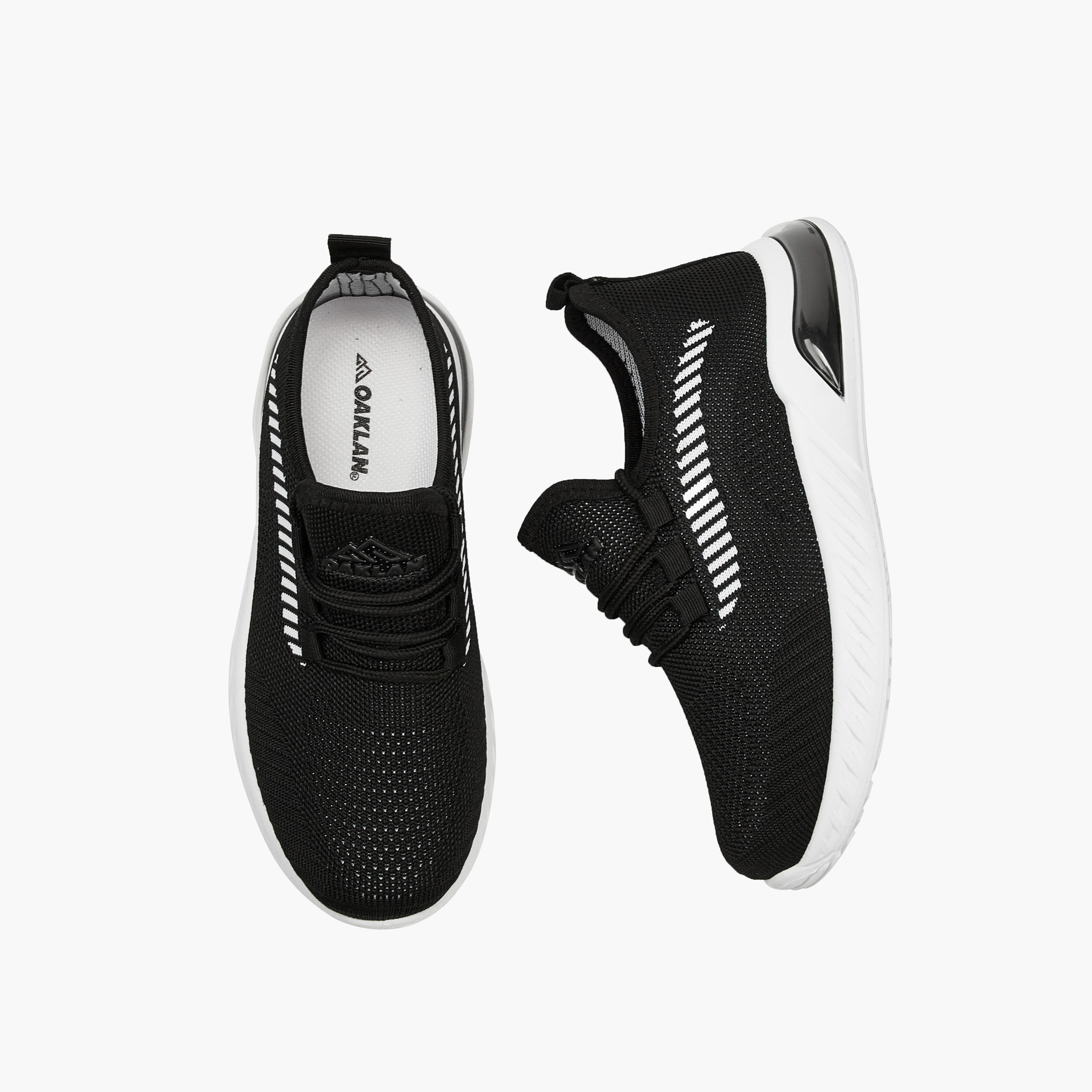 Oaklan by Shoexpress Textured Lace-Up Sports Shoes-boys-shoes-sports-image-1