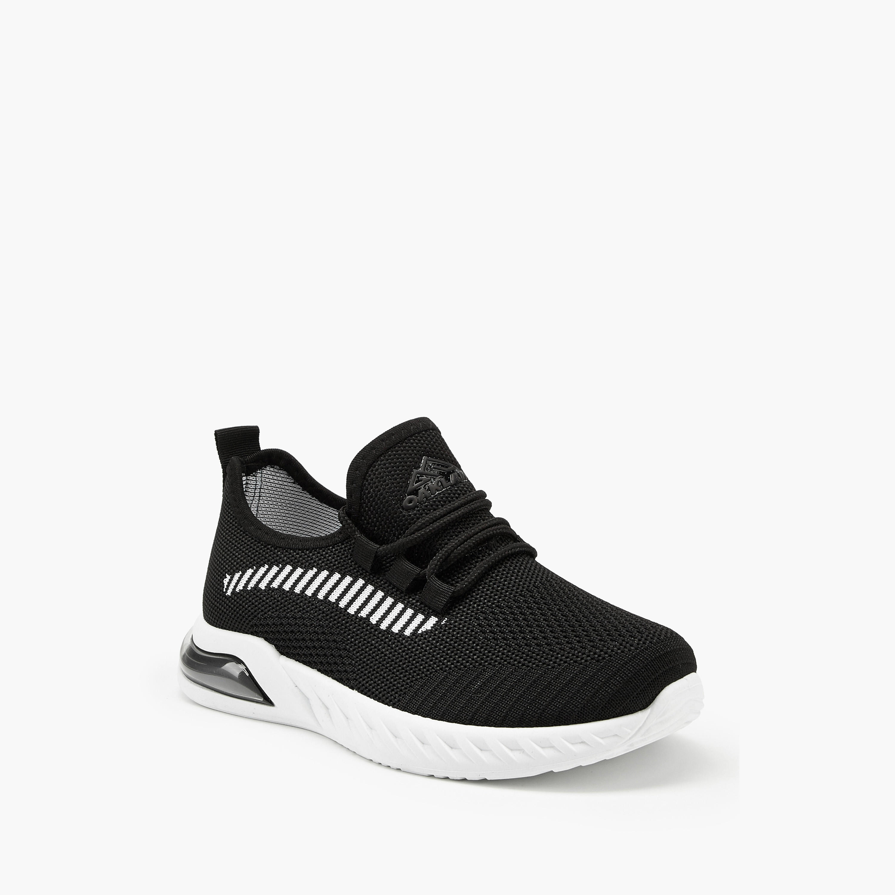 Oaklan by Shoexpress Textured Lace-Up Sports Shoes-boys-shoes-sports-image-3