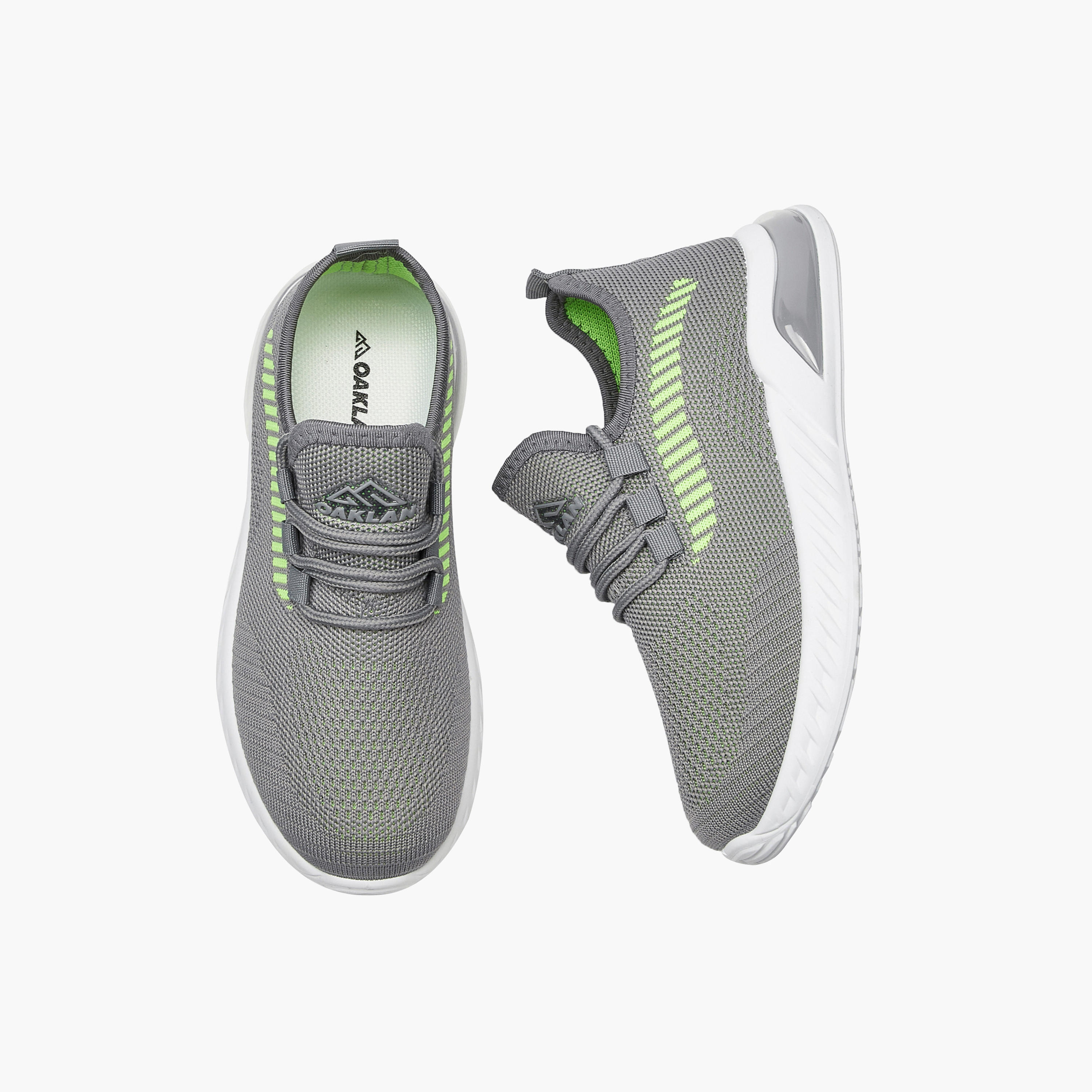 Oaklan by Shoexpress Textured Lace-Up Sports Shoes-boys-shoes-sports-image-1