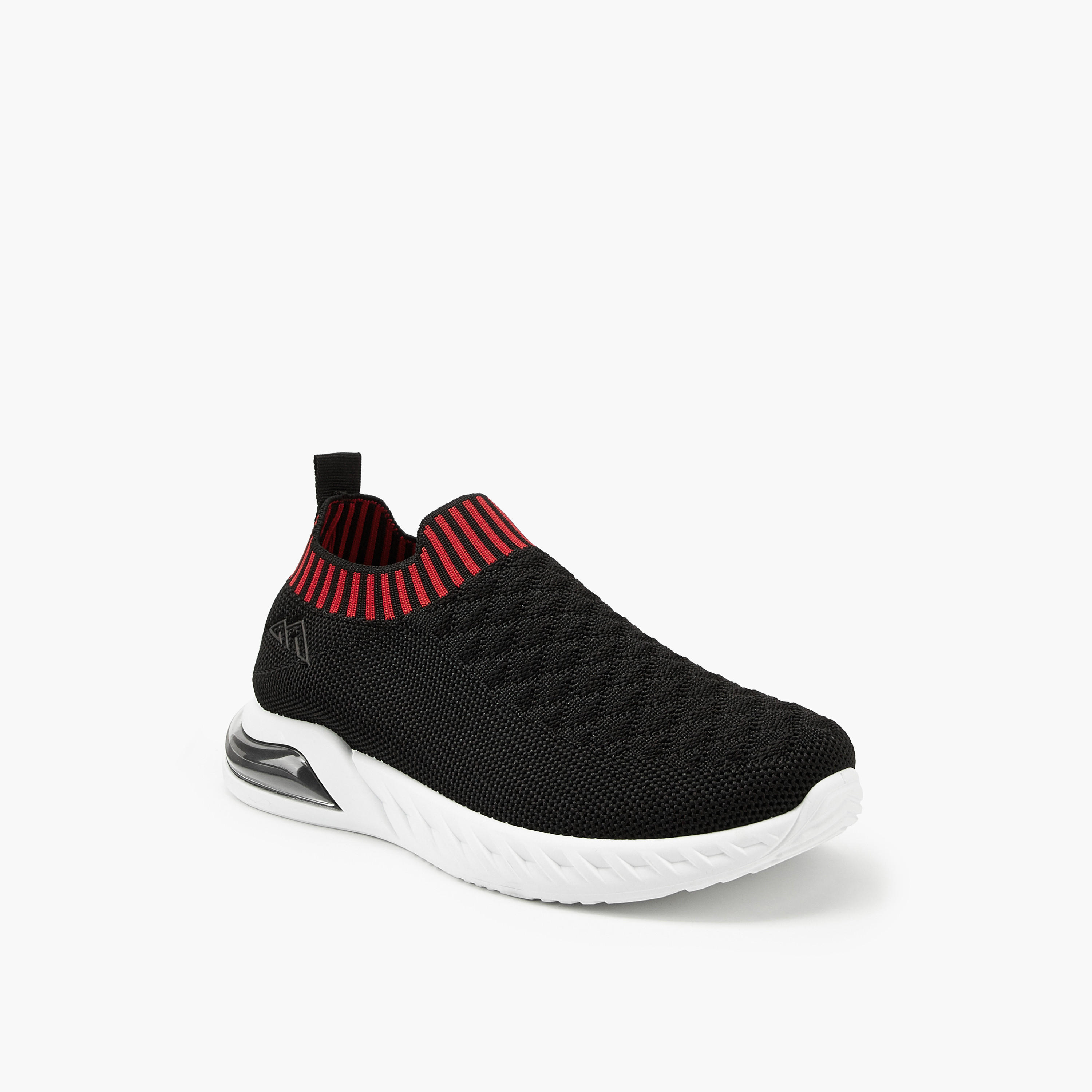 Oaklan by Shoexpress Boys Knitted Slip-On Sports Shoes-boys-shoes-sports-image-2