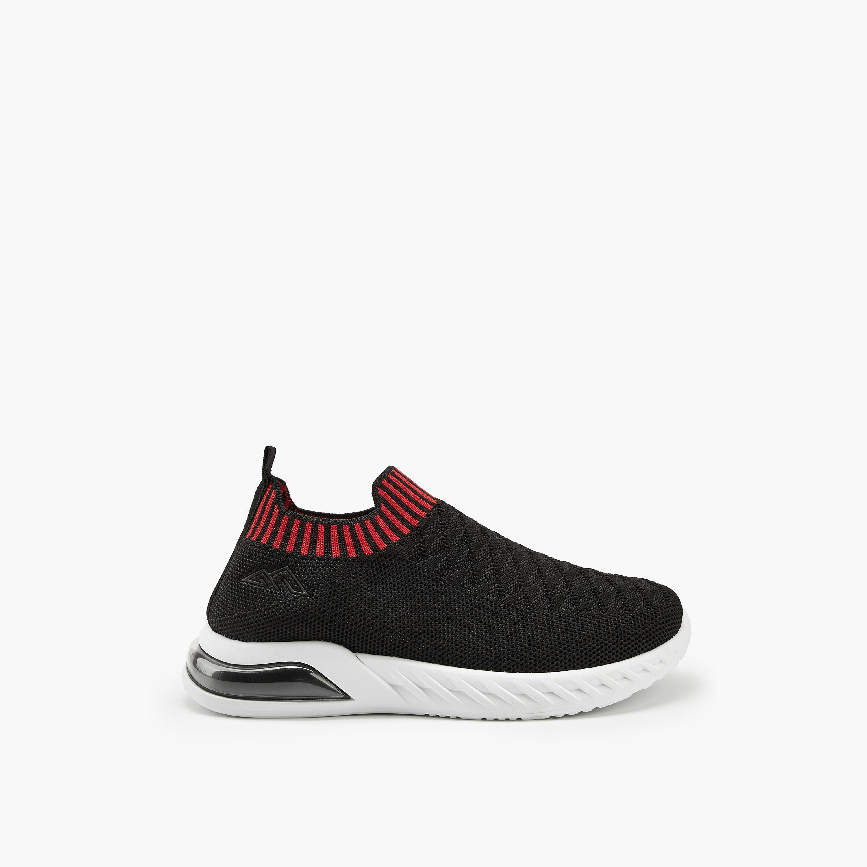 Oaklan by Shoexpress Boys Knitted Slip-On Sports Shoes-boys-shoes-sports-image-3