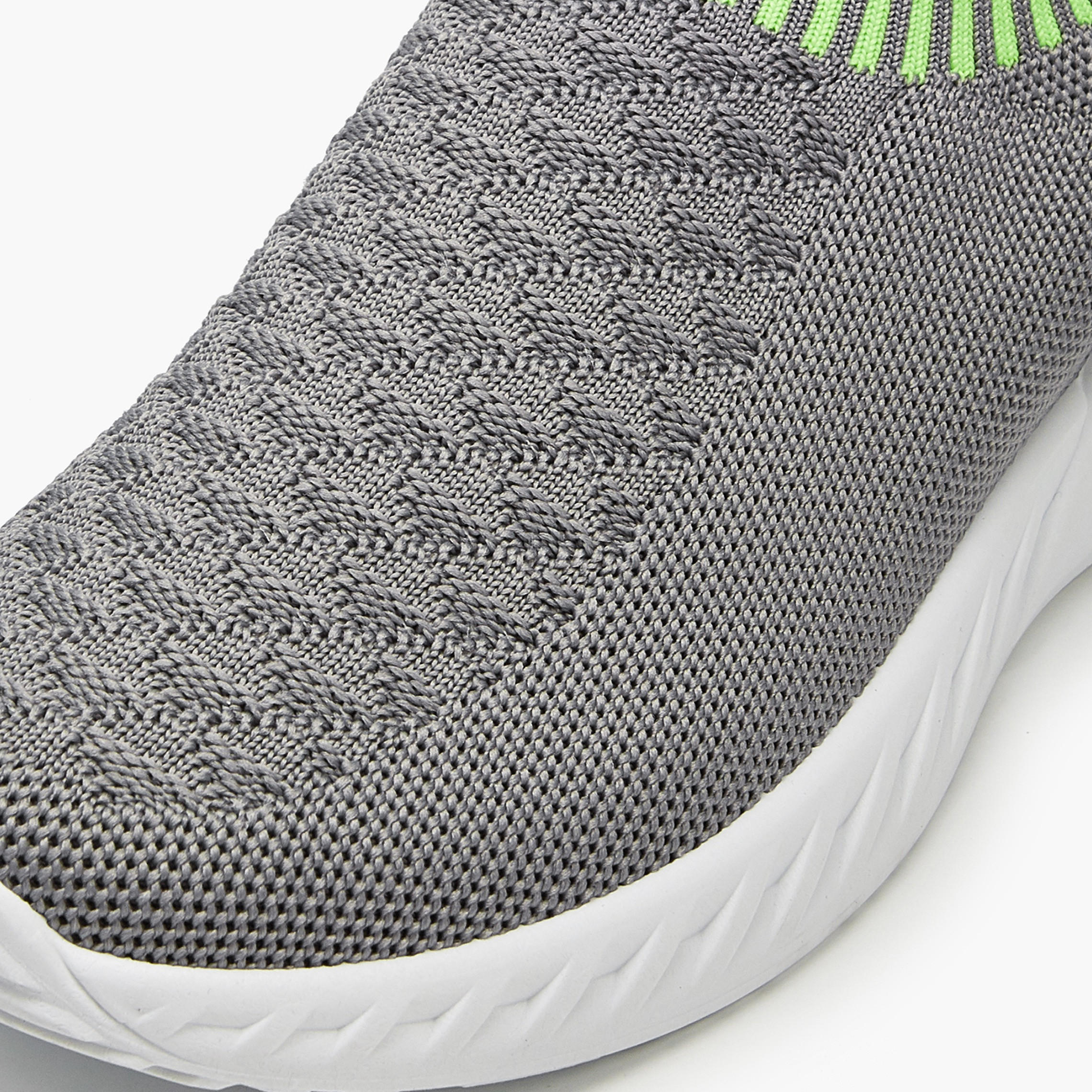 Oaklan by Shoexpress Boys Knitted Slip-On Sports Shoes-boys-shoes-sports-image-4